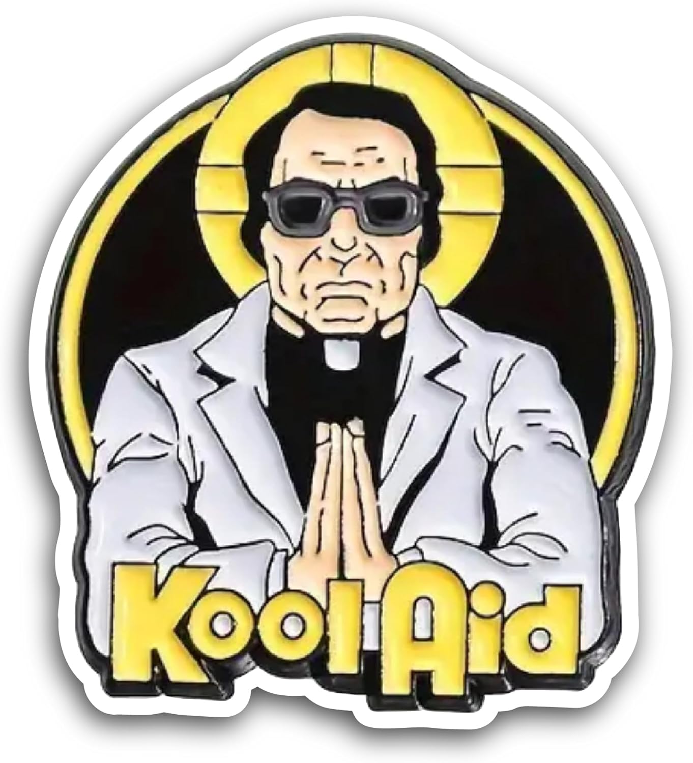 2 (Pieces) 3" and 5" Kool Aid Sticker, Waterproof Vinyl Decals for Many Purpose Like Cars, Trucks, Laptops, Phones, Windows and More