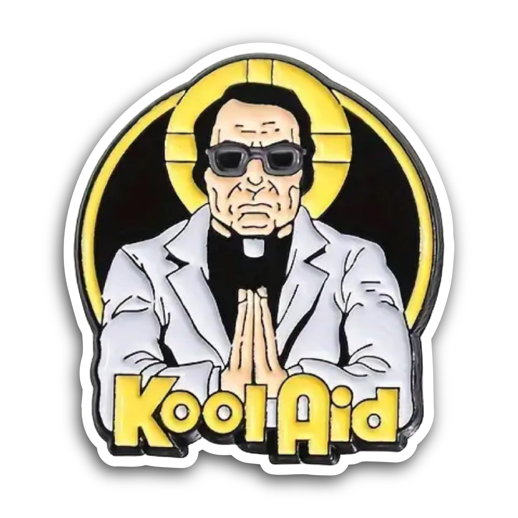2 (Pieces) 3" and 5" Kool Aid Sticker, Waterproof Vinyl Decals for Many Purpose Like Cars, Trucks, L
