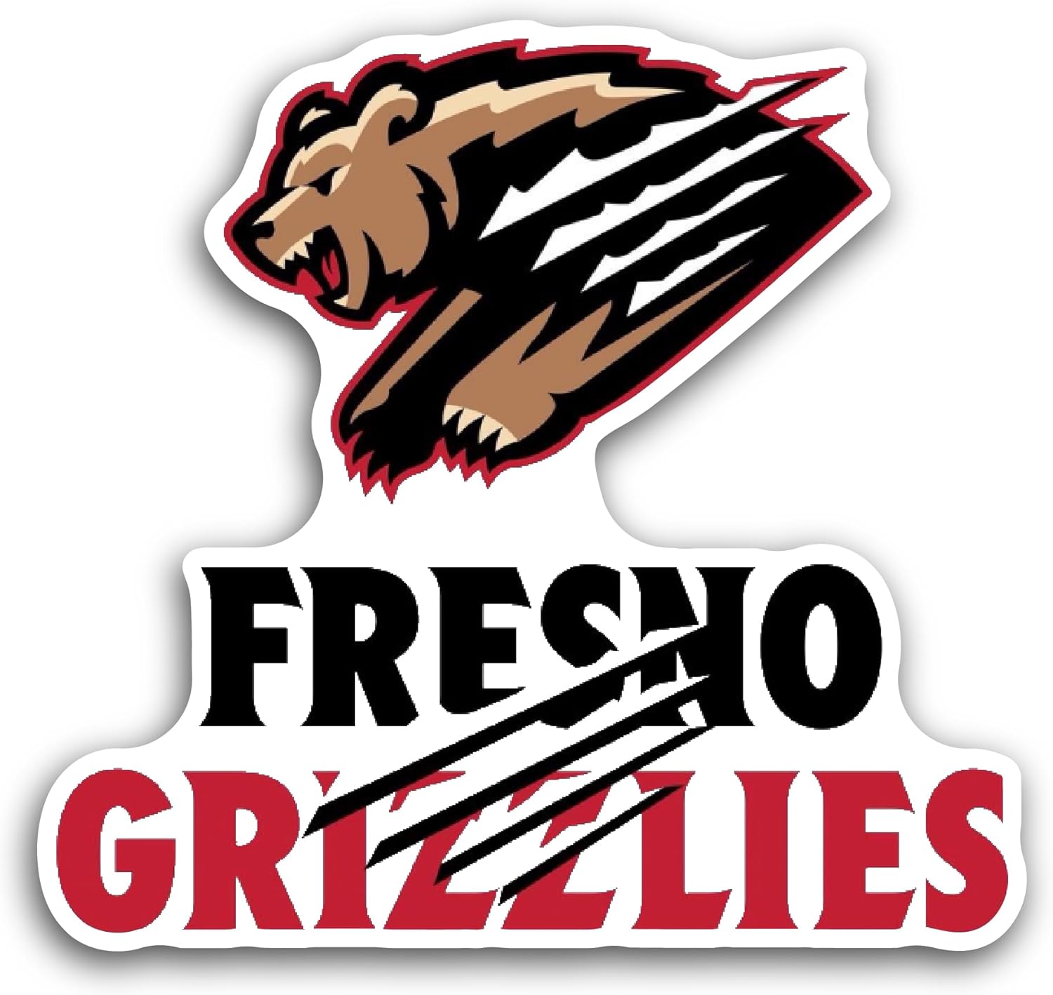 2 (Pieces) 3" and 5" Fresn0 Logo Decal Sticker, Waterproof Vinyl Decals for Many Purpose Like Cars, Trucks, Laptops, Phones, Windows and More