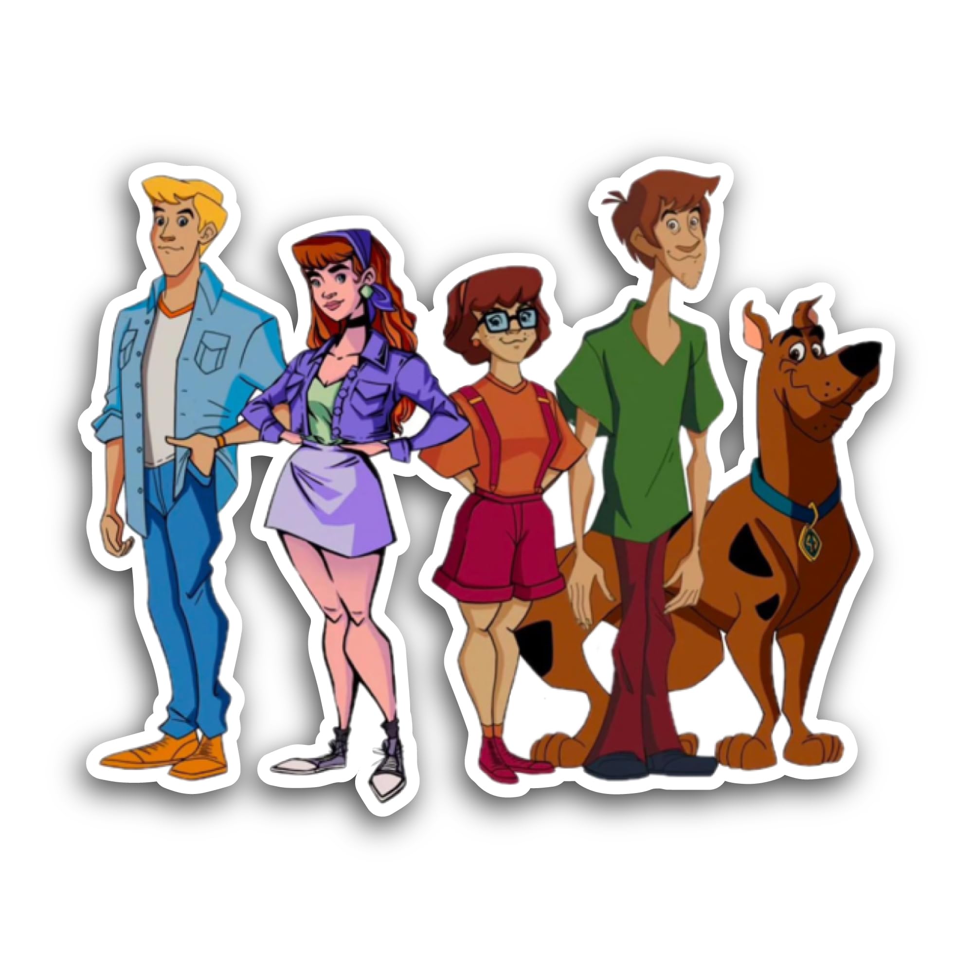 2 (Pieces) 3" and 5" Berry Refreshment Sticker, Waterproof Vinyl Decals for Many Purpose Like Cars, 