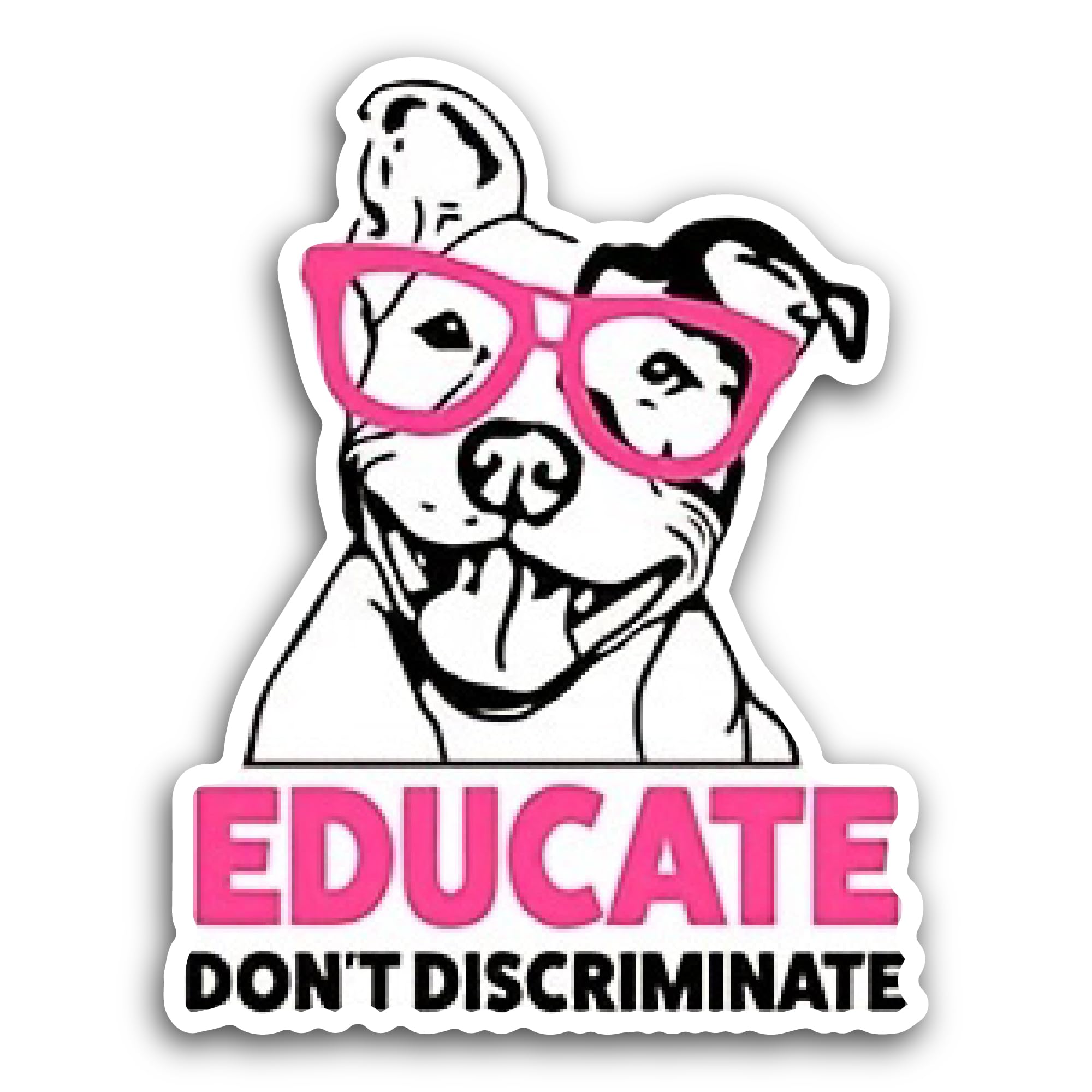 2 (Pieces) 3" and 5" Pretty & Fresh Sticker, Waterproof Vinyl Decals for Many Purpose Like Cars, Tru
