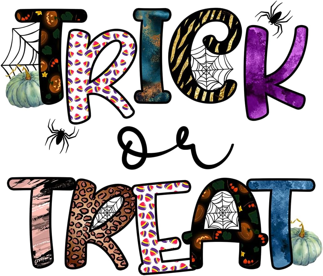 Inspirational Quote Trick Or Treat Gift Sticker Motivational Sticker Vinyl Decal Motivation Stickers- 5" Vinyl Sticker Waterproof