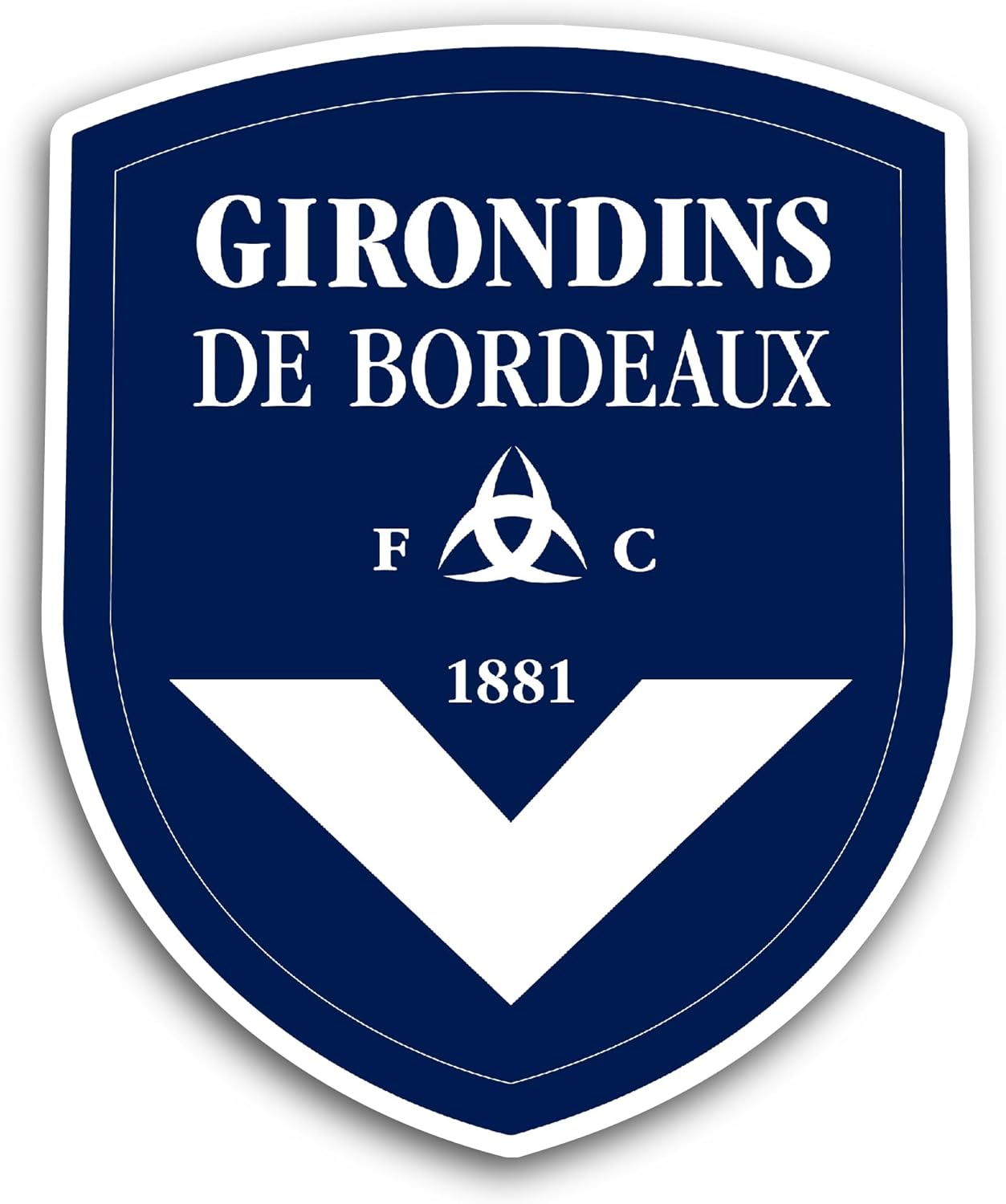 2 (Pieces) 3" and 5" Gir0ndins Sticker, Waterproof Vinyl Decals for Many Purpose Like Cars, Trucks, Laptops, Phones, Windows and More