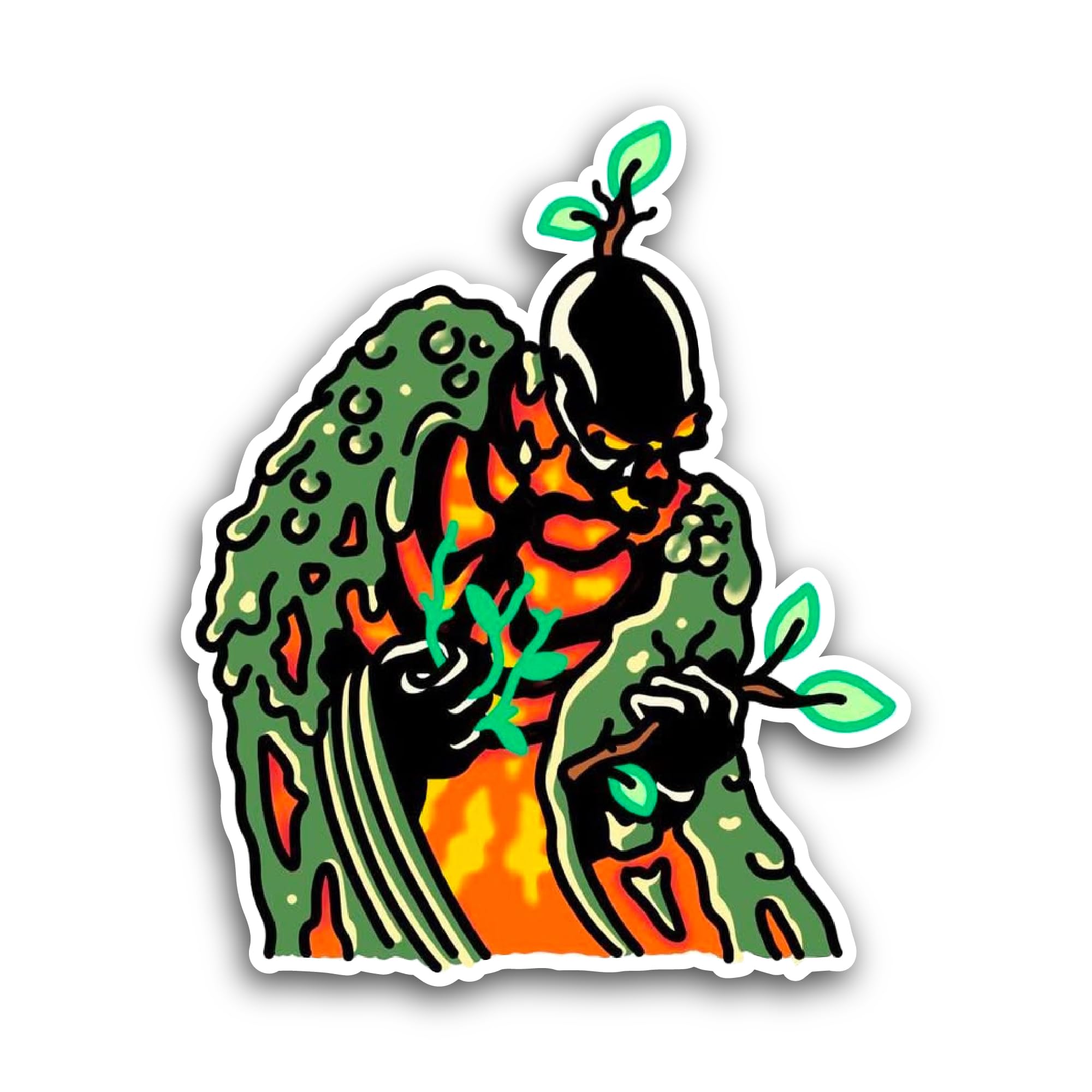 2 (Pieces) 3" and 5" The Final Step Sticker, Waterproof Vinyl Decals for Many Purpose Like Cars, Tru