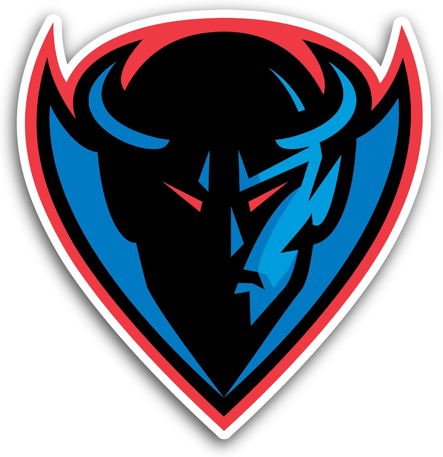 2 (Pieces) 3" and 5" D3Paul Blue Dem0ns Sticker, Waterproof Vinyl Decals for Many Purpose Like Cars, Trucks, Laptops, Phones, Windows and More