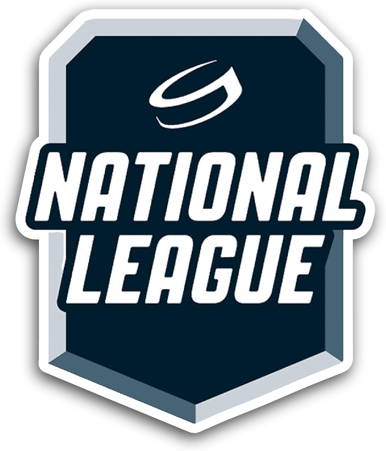 2 (Pieces) 3" and 5" Nati0nal League Sticker, Waterproof Vinyl Decals for Many Purpose Like Cars, Trucks, Laptops, Phones, Windows and More (Copy)