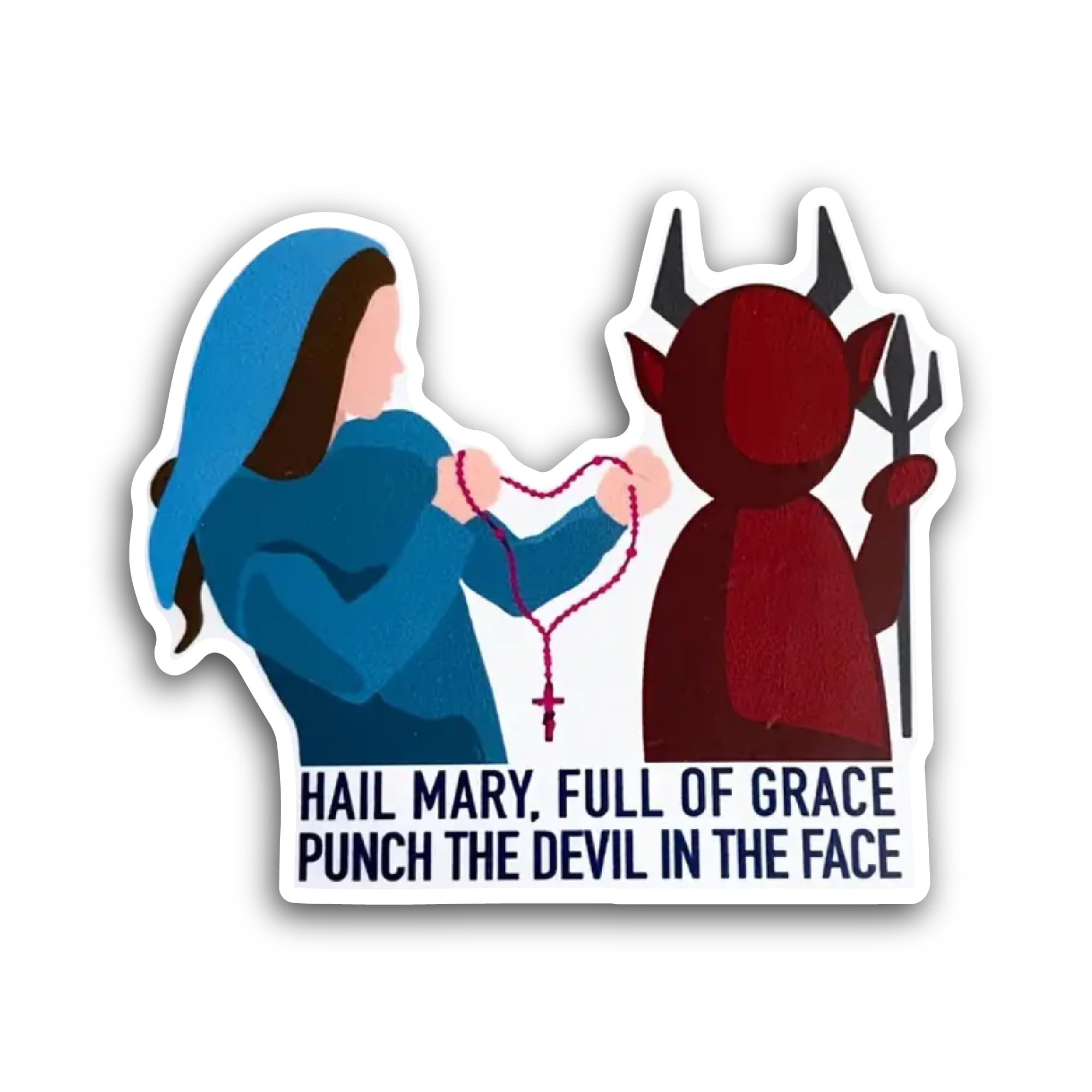2 (Pieces) 3" and 5" One Eye Sticker, Waterproof Vinyl Decals for Many Purpose Like Cars, Trucks, La