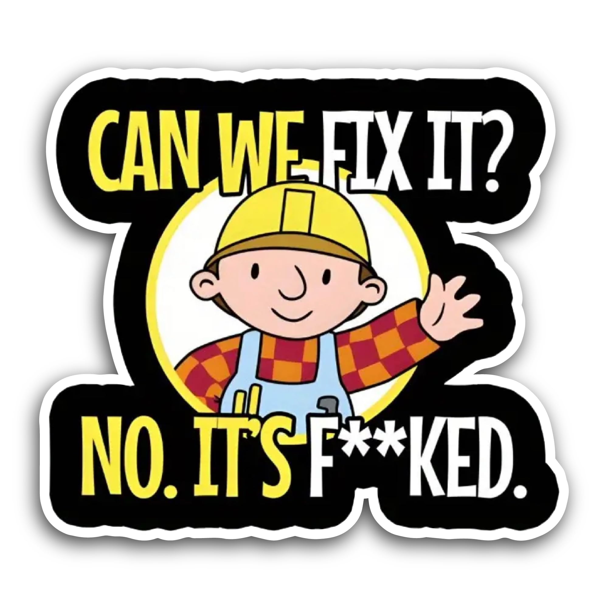 2 (Pieces) 3" and 5" RELIISI The Moment Sticker, Waterproof Vinyl Decals for Many Purpose Like Cars,