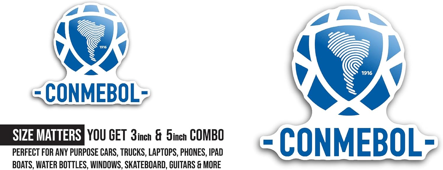 2 (Pieces) 3" and 5" Conmeb0l Sticker, Waterproof Vinyl Decals for Many Purpose Like Cars, Trucks, Laptops, Phones, Windows and More