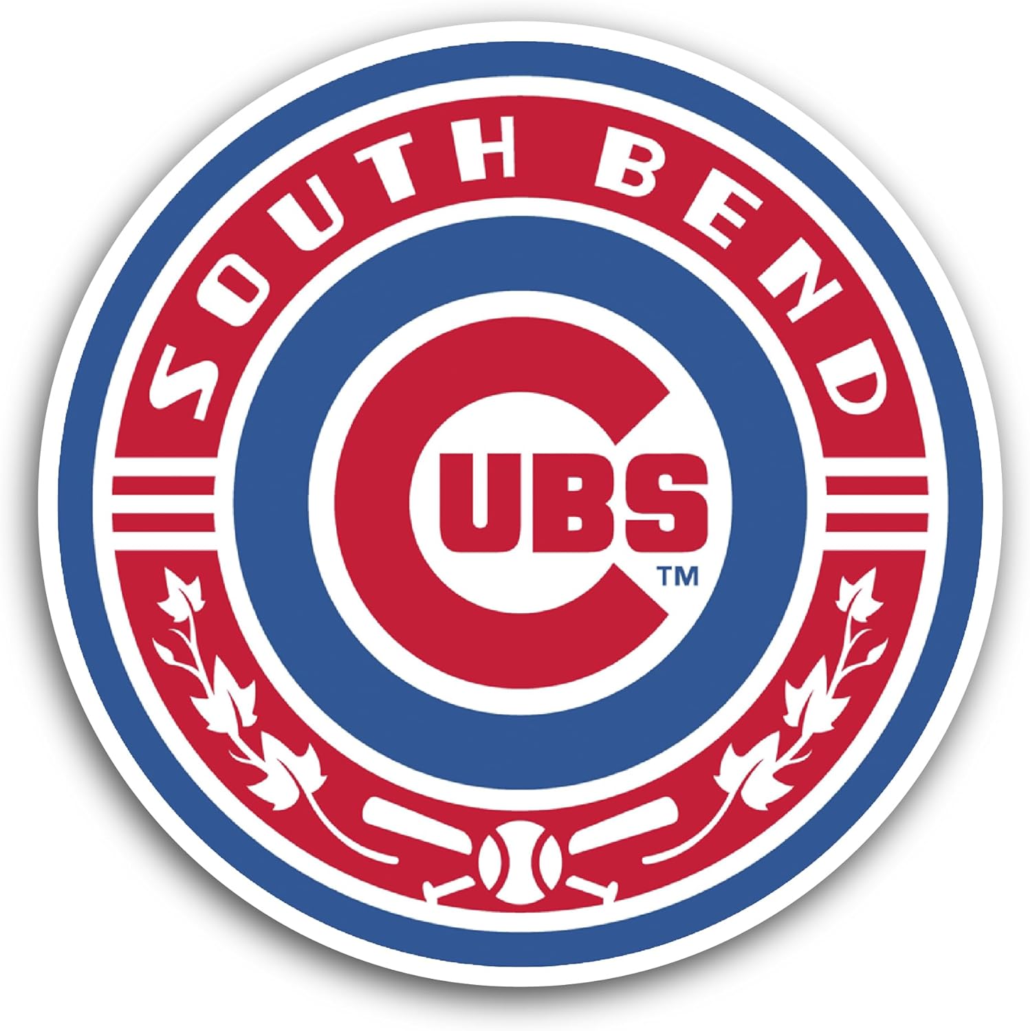 2 (Pieces) 3" and 5" S0uth B3nd Logo Sticker, Waterproof Vinyl Decals for Many Purpose Like Cars, Trucks, Laptops, Phones, Windows and More