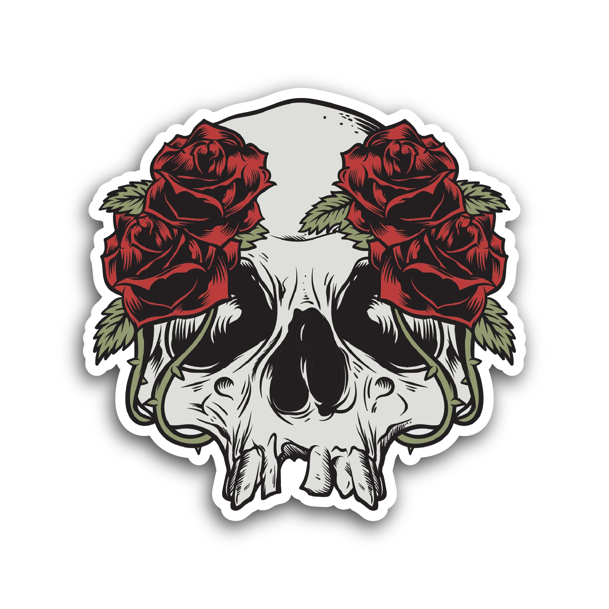 2 (Pieces) 3" and 5" Gingerbre@d m@n Sticker, Waterproof Vinyl Decals for Many Purpose Like Cars, Tr