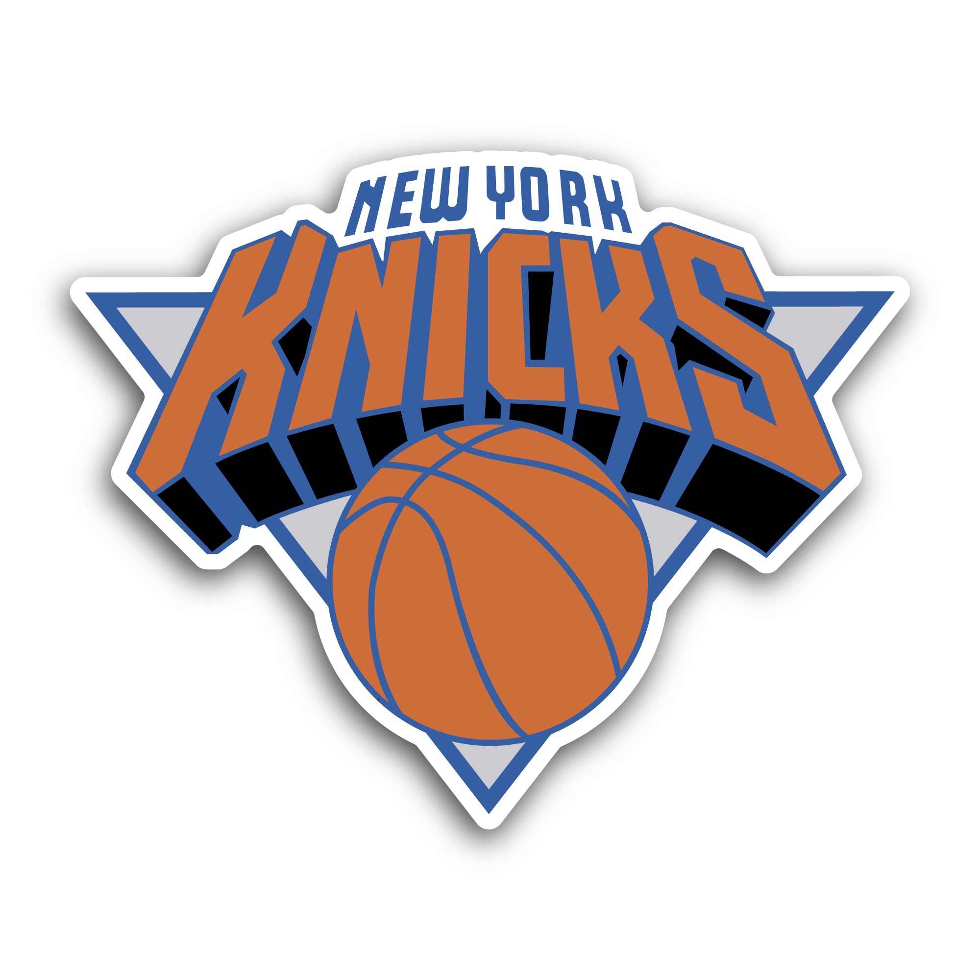 2 (Pieces) 3" and 5" N3w Y0rk Knicks Decal Sticker, Waterproof Vinyl Decals for Many Purpose Like Ca