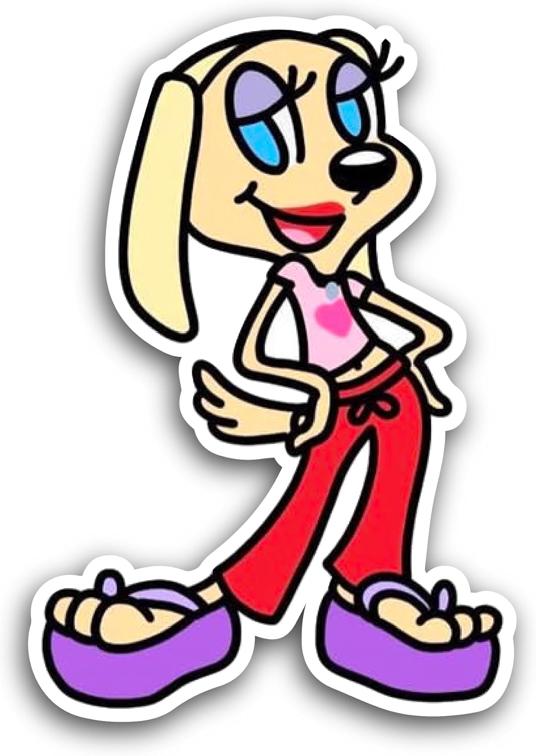2 (Pieces) 3" and 5" Brandy Harringt0n Sticker, Waterproof Vinyl Decals for Many Purpose Like Cars, Trucks, Laptops, Phones, Windows and More