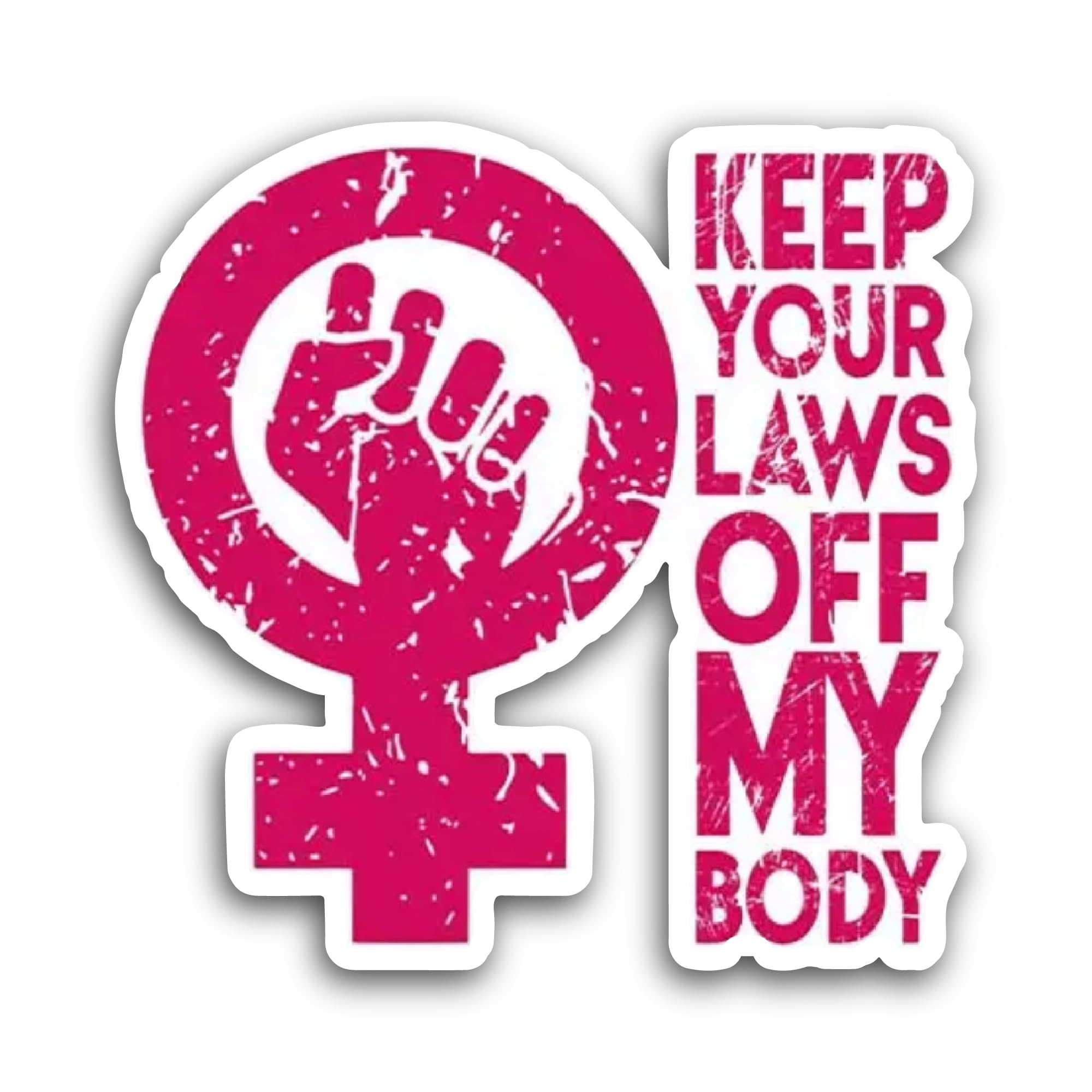 2 (Pieces) 3" and 5" Stay Pawsome Sticker, Waterproof Vinyl Decals for Many Purpose Like Cars, Truck