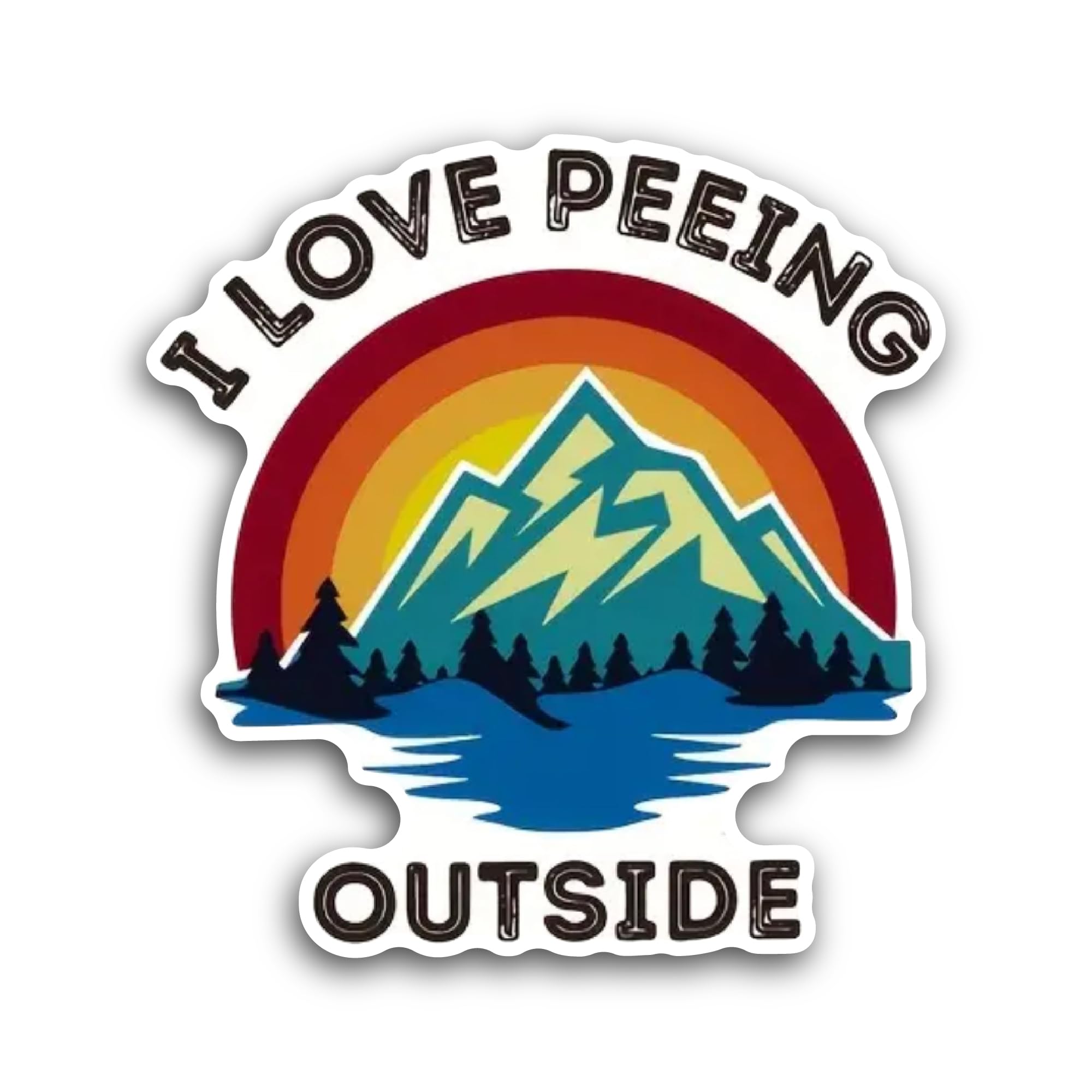 2 (Pieces) 3" and 5" Doorway Sticker, Waterproof Vinyl Decals for Many Purpose Like Cars, Trucks, La