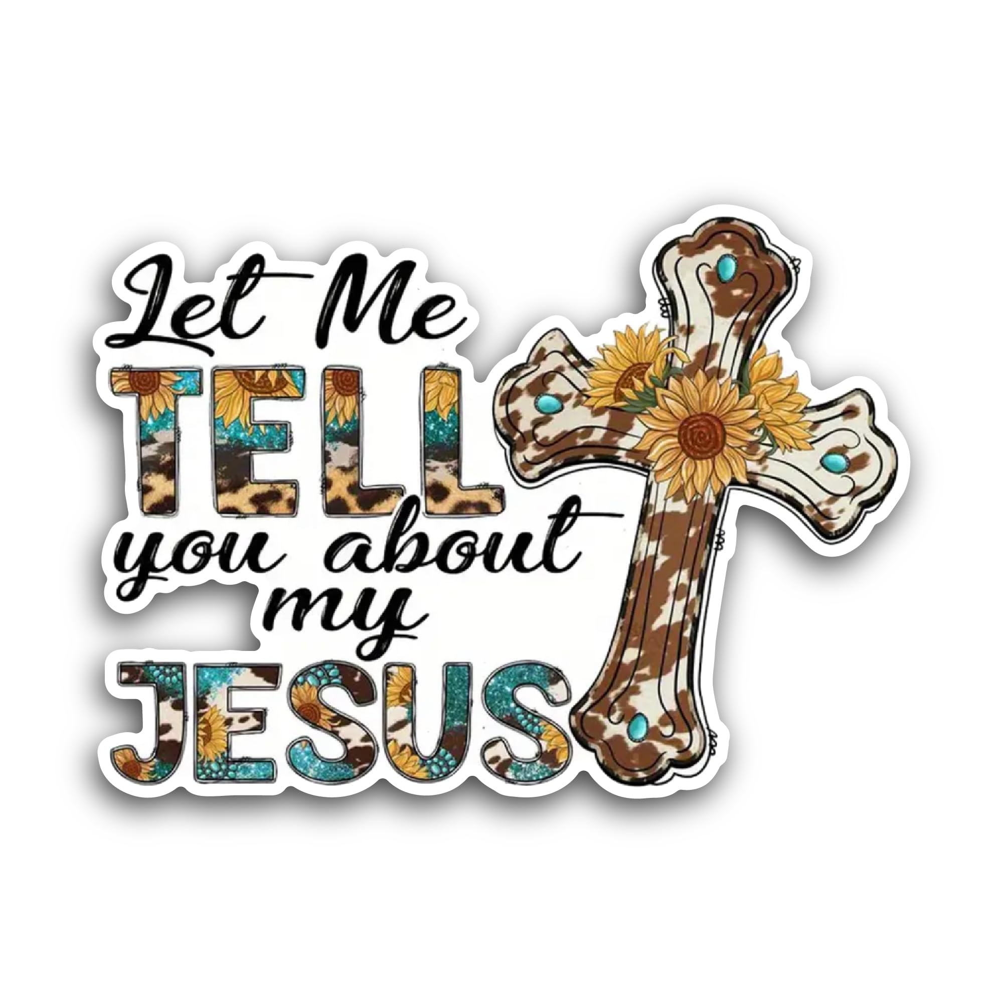 2 (Pieces) 3" and 5" Festive Selfie Sticker, Waterproof Vinyl Decals for Many Purpose Like Cars, Tru