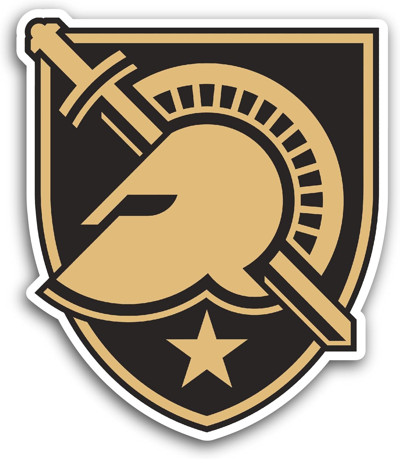 2 (Pieces) 3" and 5" Army West P0int Sticker, Waterproof Vinyl Decals for Many Purpose Like Cars, Trucks, Laptops, Phones, Windows and More