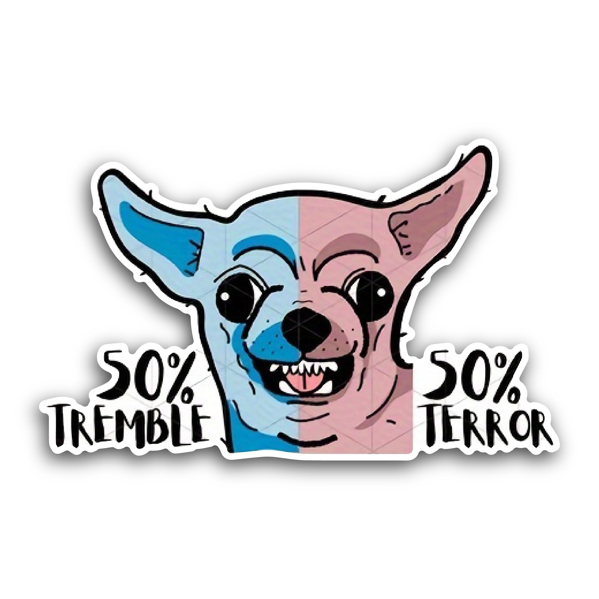 2 (Pieces) 3" and 5" Christmas Cruiser Sticker, Waterproof Vinyl Decals for Many Purpose Like Cars, 