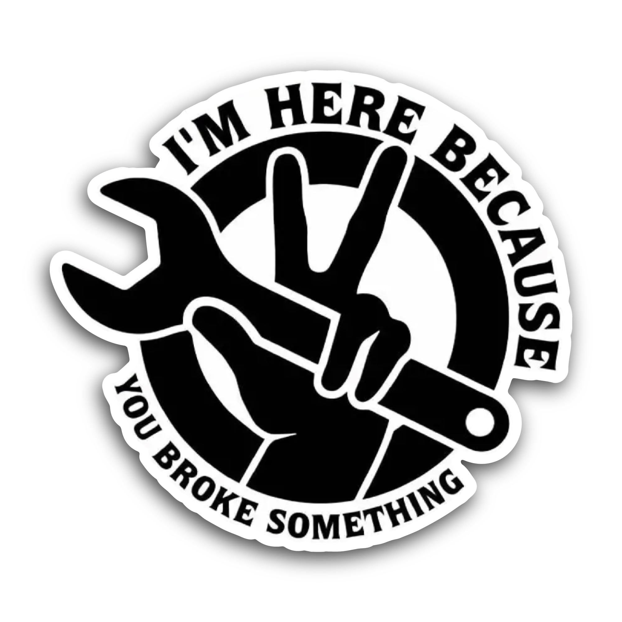 2 (Pieces) 3" and 5" Almonds Sticker, Waterproof Vinyl Decals for Many Purpose Like Cars, Trucks, La