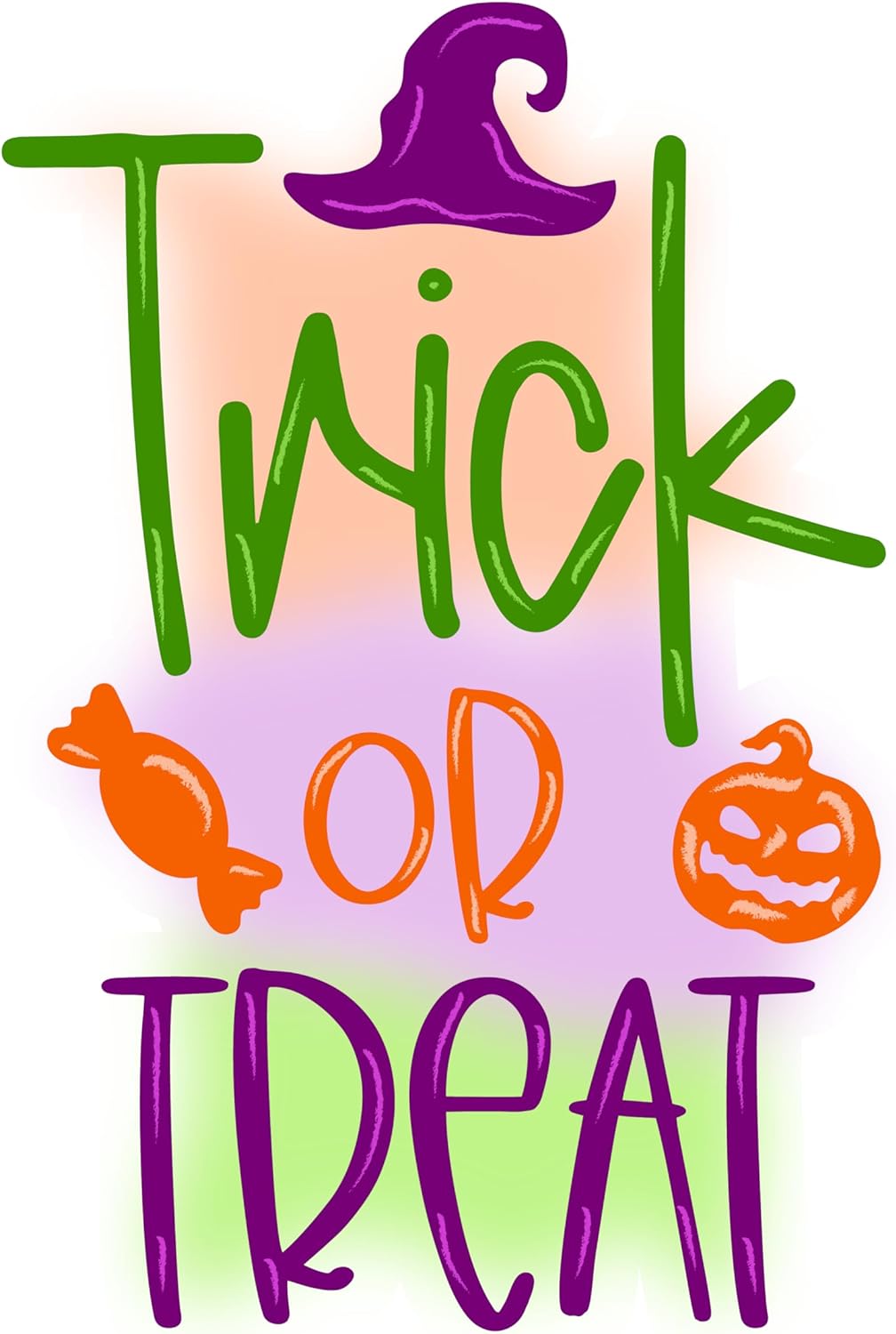 Inspirational Quote Twick Or Treat Motivational Sticker Vinyl Decal Motivation Stickers- 5" Vinyl Sticker Waterproof