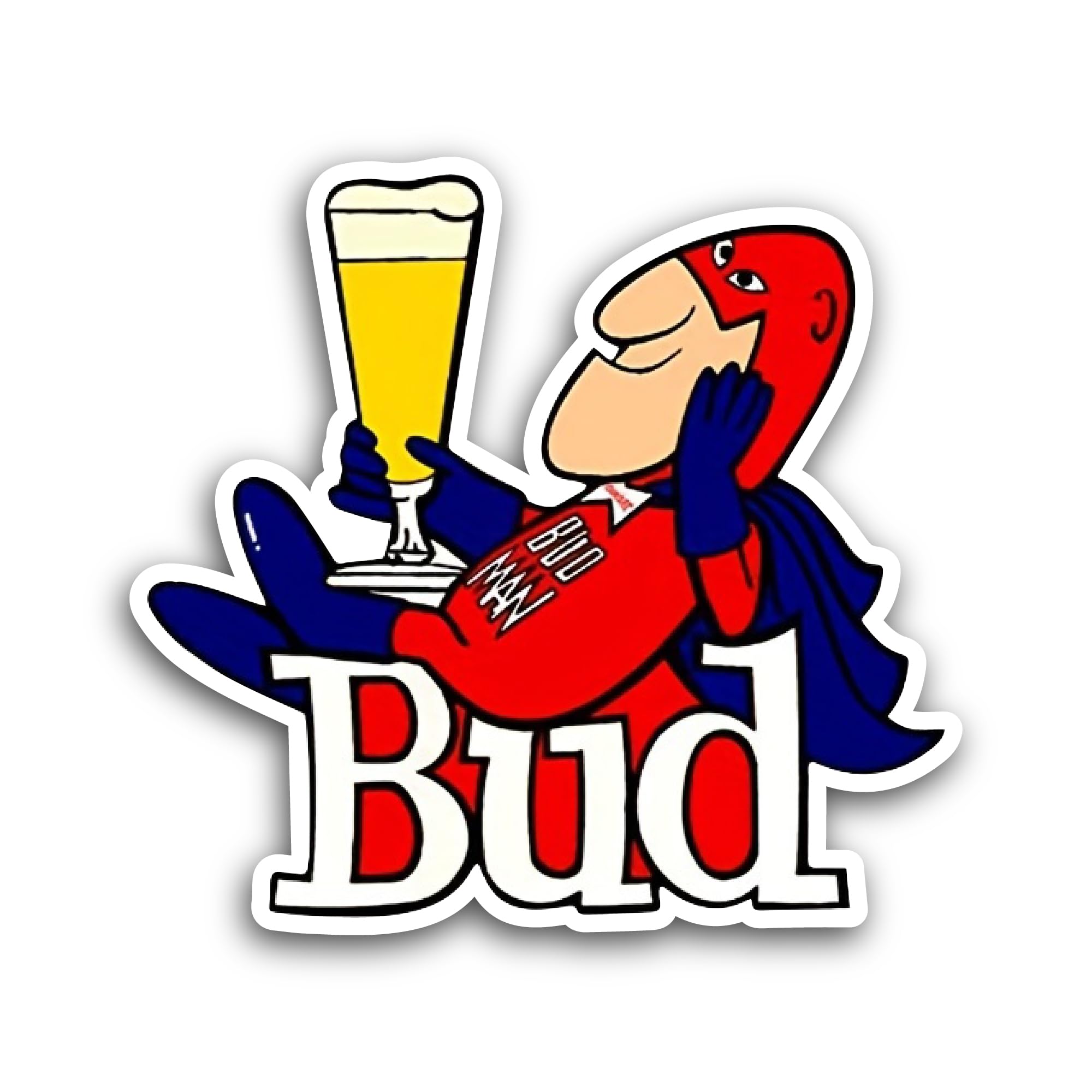 2 (Pieces) 3" and 5" Christmas Blend Sticker, Waterproof Vinyl Decals for Many Purpose Like Cars, Tr