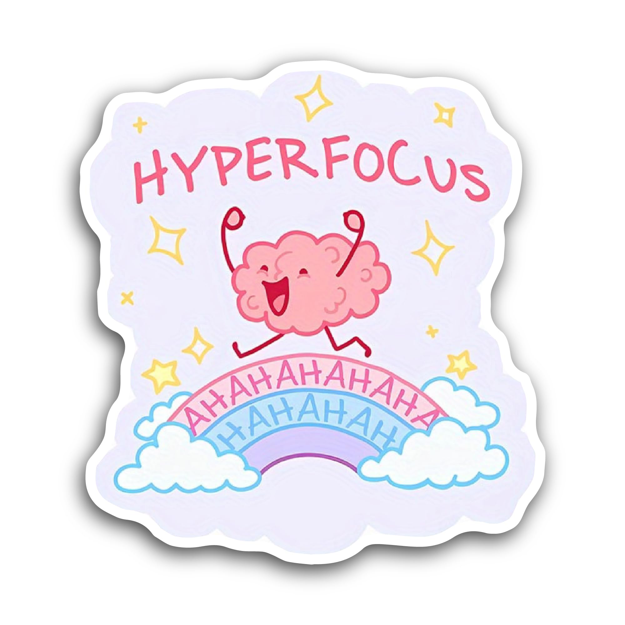 2 (Pieces) 3" and 5" Retro Birthday Greeting Sticker, Waterproof Vinyl Decals for Many Purpose Like 