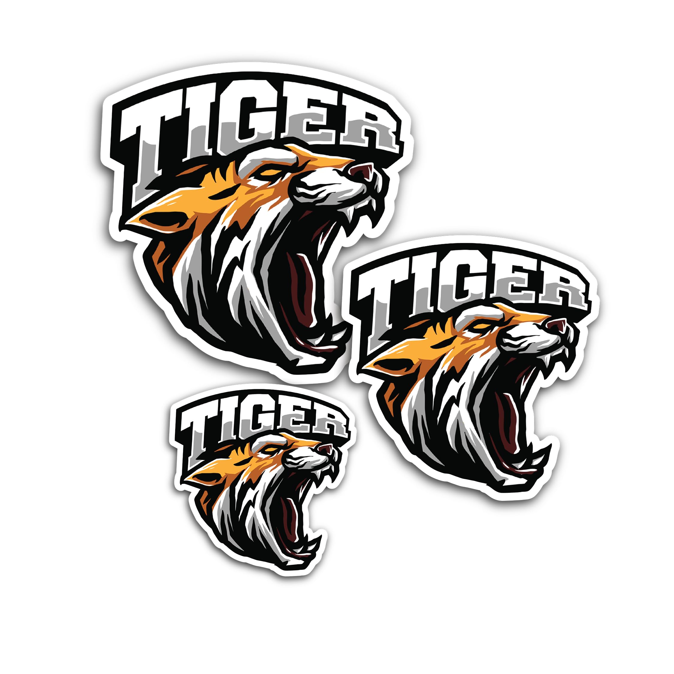 2 (Pieces) 3" and 5" Show Me Your Sticker, Waterproof Vinyl Decals for Many Purpose Like Cars, Truck