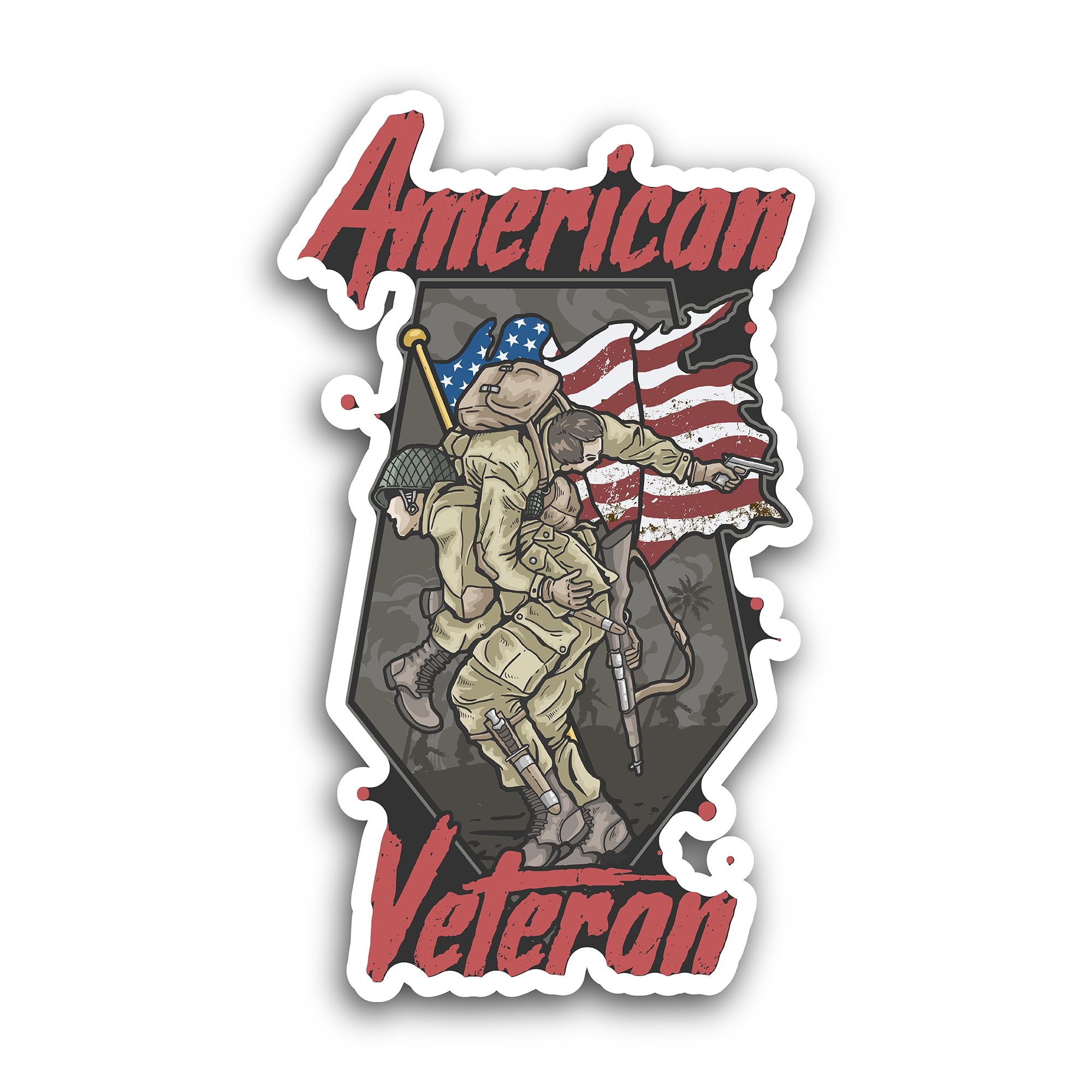 2 (Pieces) 3" and 5" Shit Happens... Sticker, Waterproof Vinyl Decals for Many Purpose Like Cars, Tr
