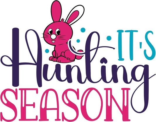 Inspirational Quote "It's Hunling Season" Motivational Sticker Vinyl Decal Motivation Stickers- 5" Vinyl Sticker Waterproof