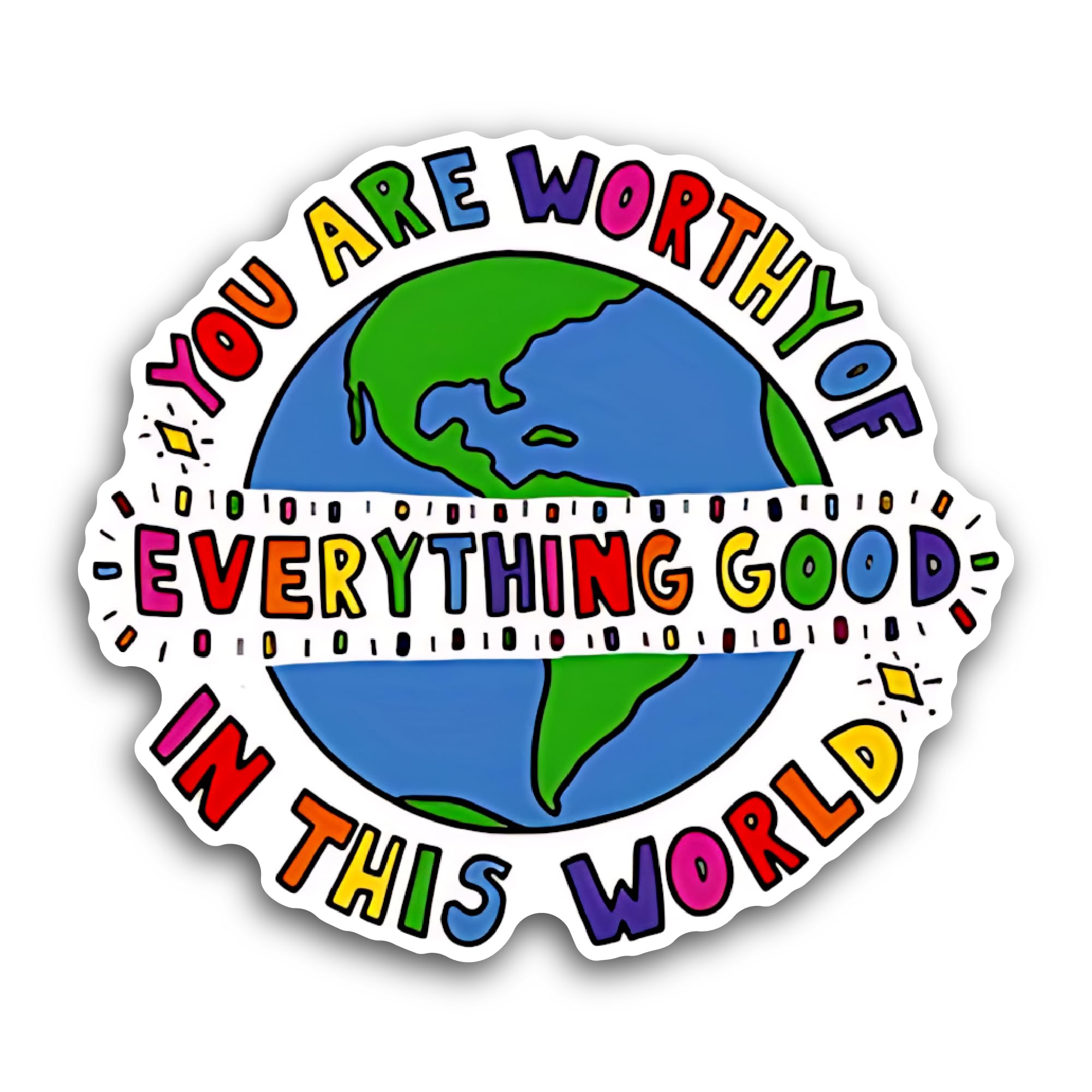 2 (Pieces) 3" and 5" Wild B0ys Sticker, Waterproof Vinyl Decals for Many Purpose Like Cars, Trucks, 