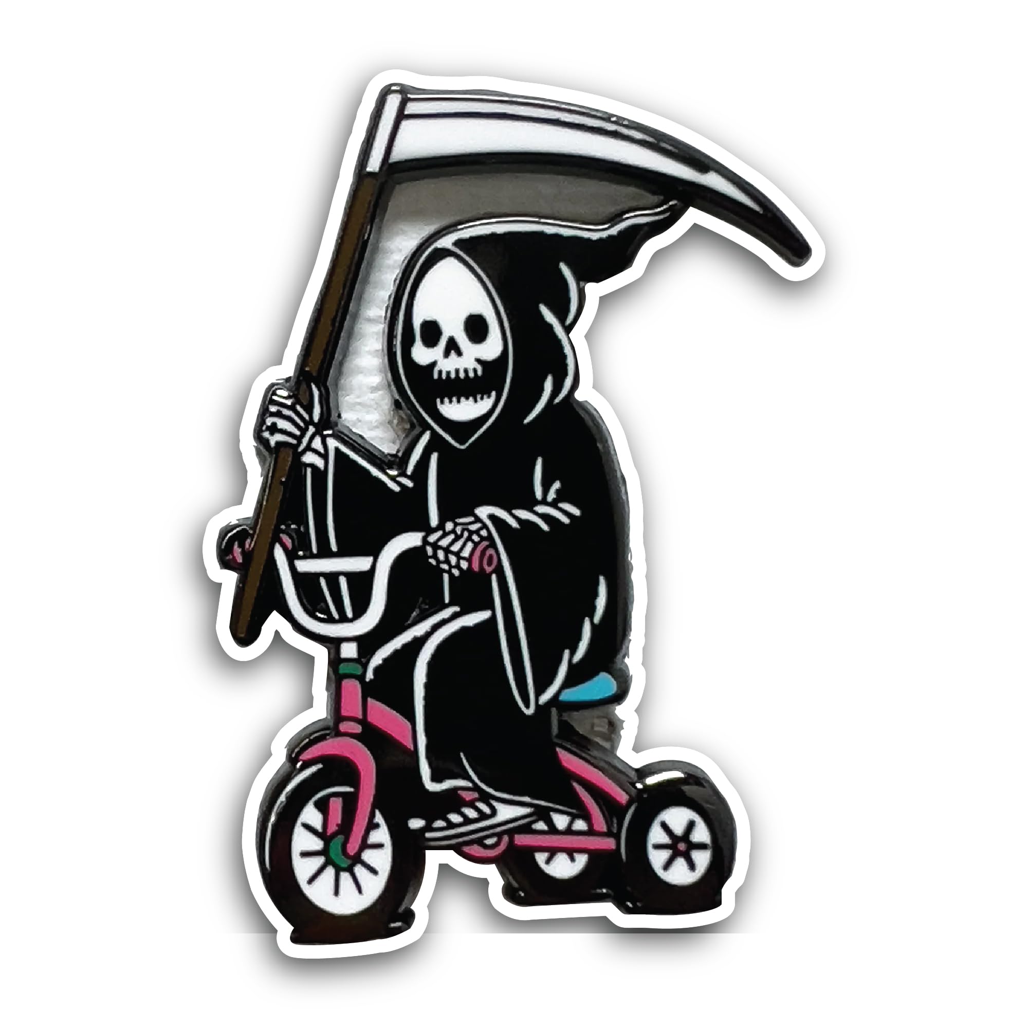 2 (Pieces) 2" and 3" Woman with Sunglasses and Headband Hair Sticker, Waterproof Vinyl Decals for Ma