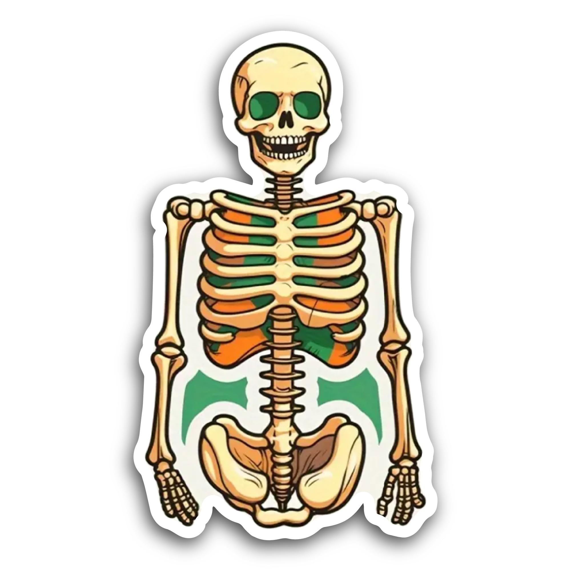 2 (Pieces) 3" and 5" Crown Sticker, Waterproof Vinyl Decals for Many Purpose Like Cars, Trucks, Lapt