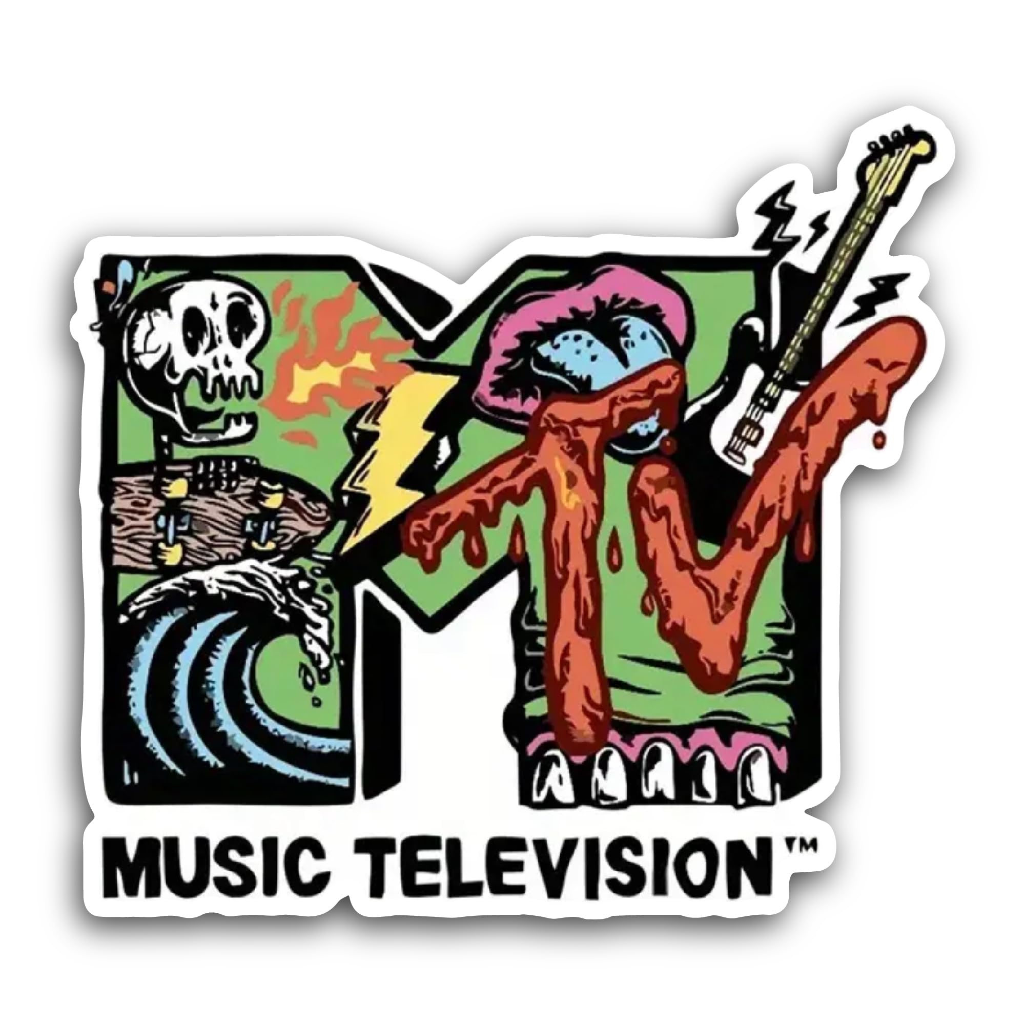 2 (Pieces) 3" and 5" Spend Smart Sticker, Waterproof Vinyl Decals for Many Purpose Like Cars, Trucks