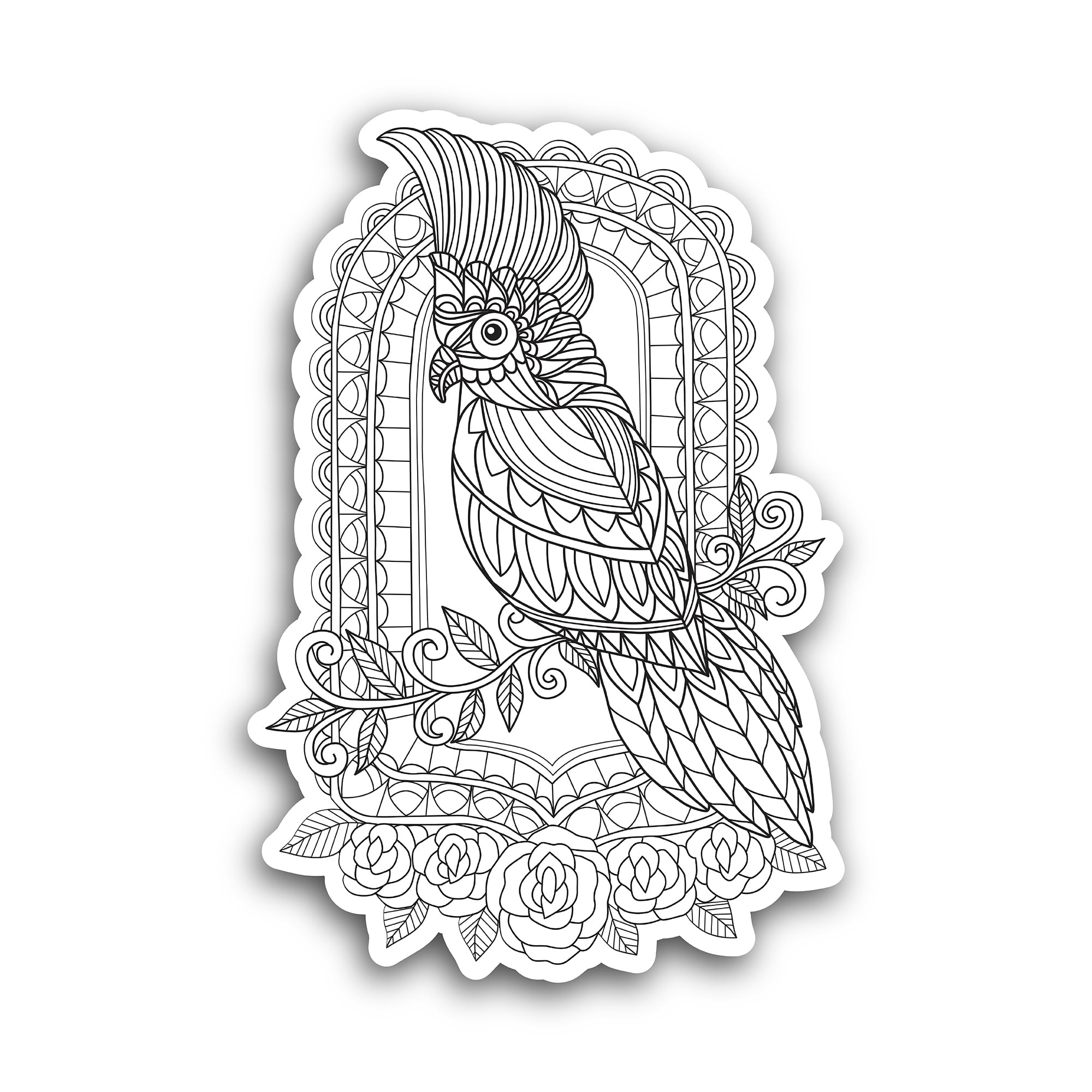 2 (Pieces) 3" and 5" Aim Hight Squat Low Sticker, Waterproof Vinyl Decals for Many Purpose Like Cars