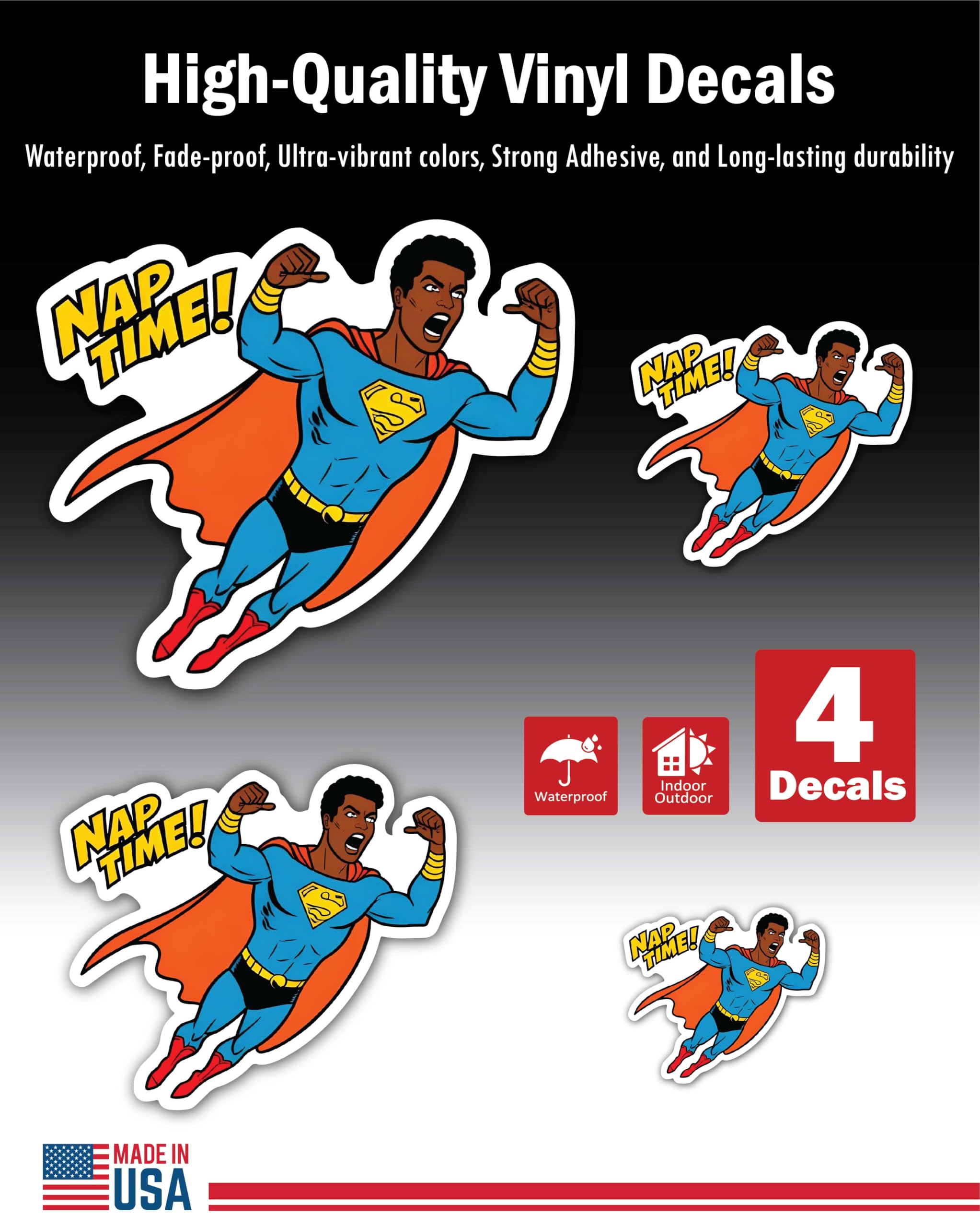 2 (Pieces) 3" and 5" Stickers n Decals Always Positive - Motivational Sticker Vinyl Decal Sticker, W