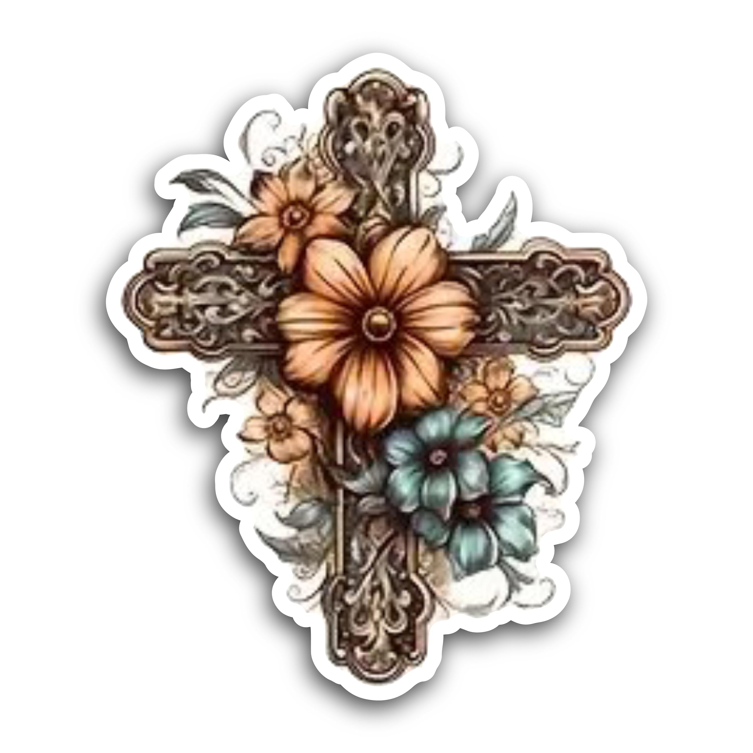 2 (Pieces) 3" and 5" Engine Illustration Art Sticker, Waterproof Vinyl Decals for Many Purpose Like 