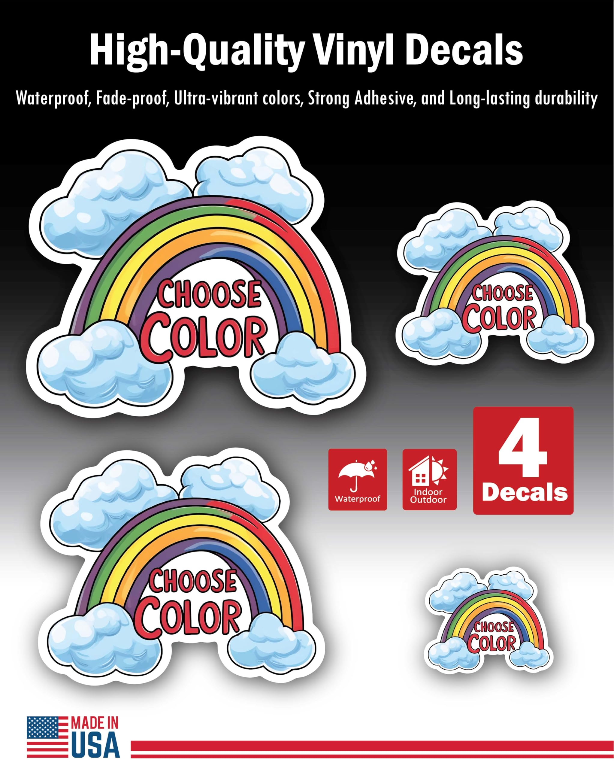 Inspirational Quote Brave Motivational Sticker Vinyl Decal Motivation Stickers- 5" Vinyl Sticker Wat