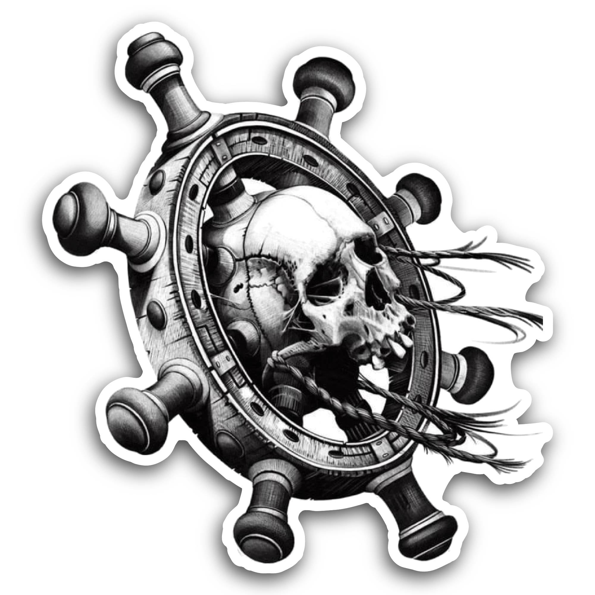 2 (Pieces) 2" and 3" Parent of Underwater Service Member Sticker, Waterproof Vinyl Decals for Many P