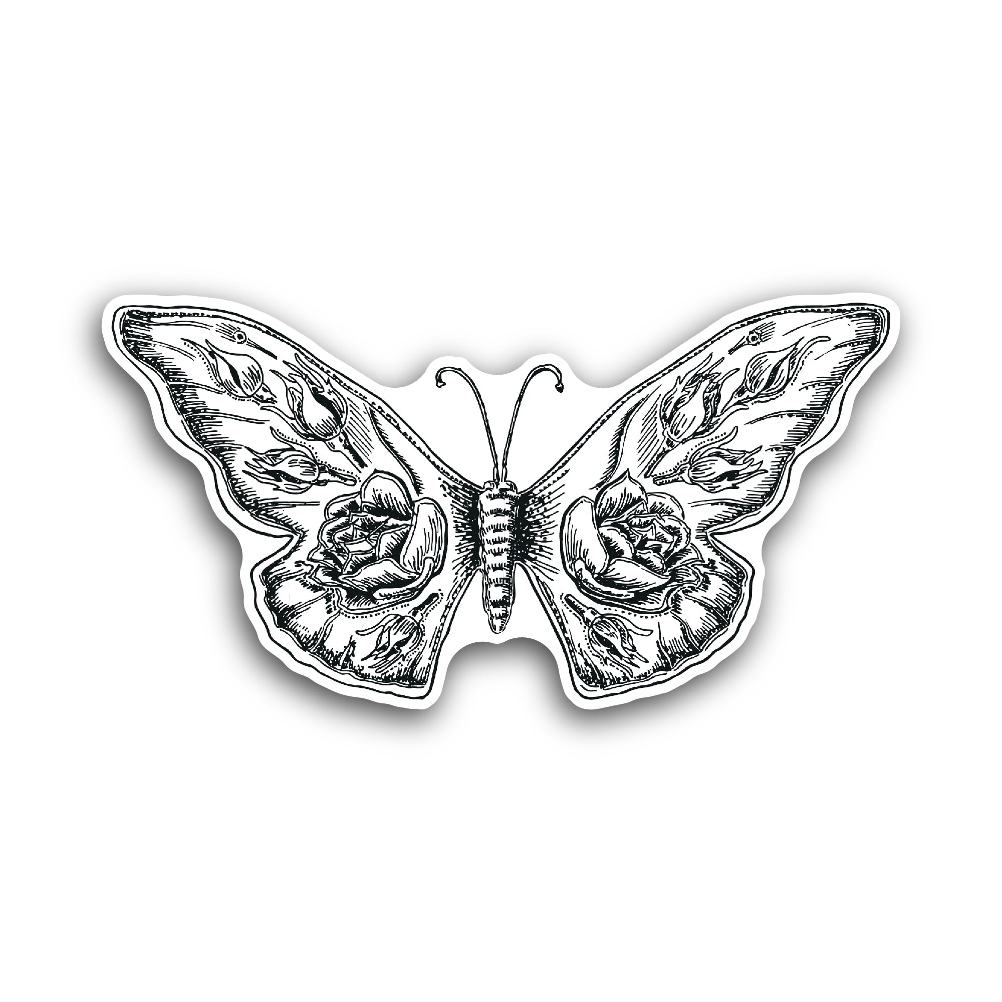 2 (Pieces) 3" and 5" Rest and Gym Face Sticker, Waterproof Vinyl Decals for Many Purpose Like Cars, 