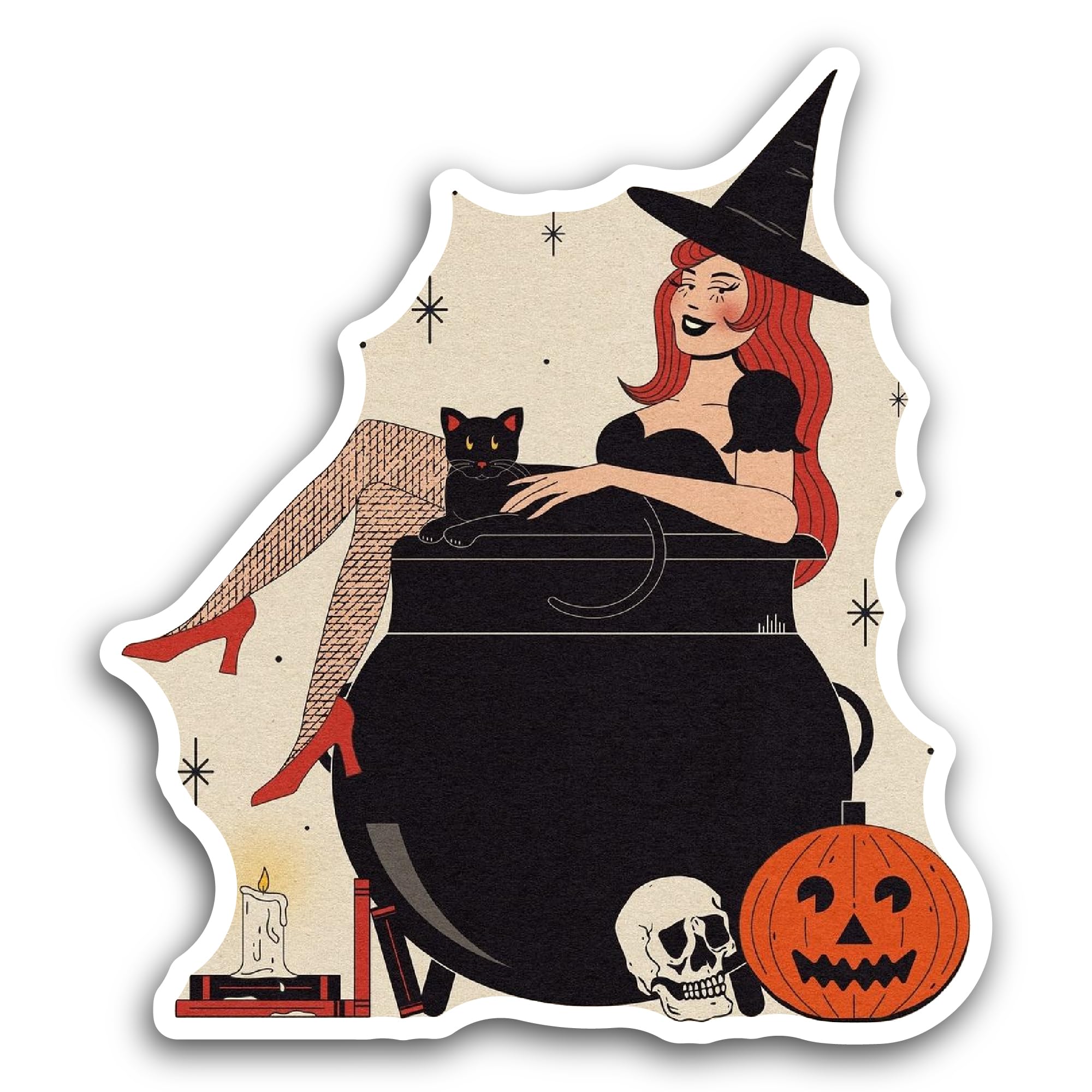 2 (Pieces) 3" and 5" SHE-Codes Sticker, Waterproof Vinyl Decals for Many Purpose Like Cars, Trucks, 