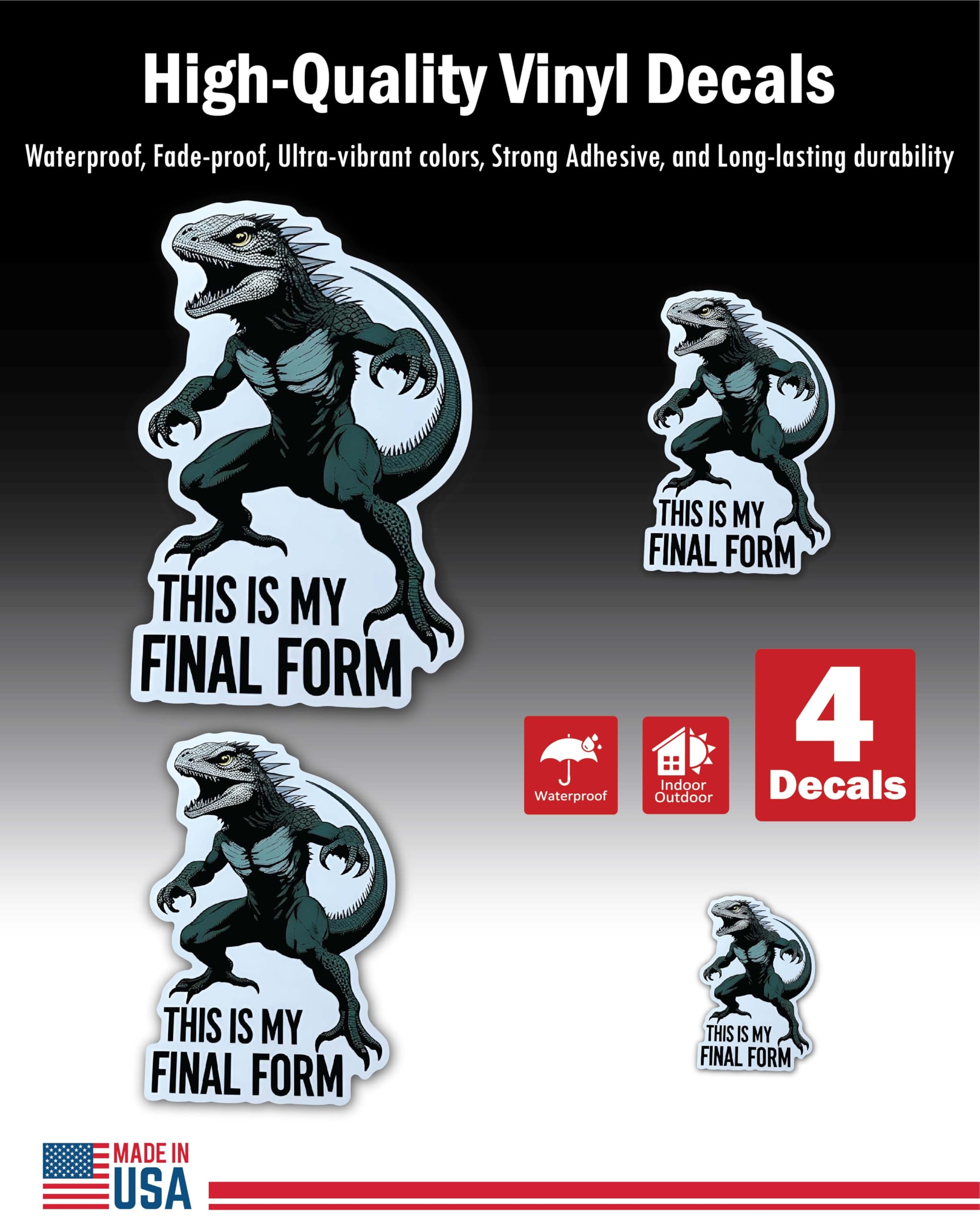 Inspirational Quote Small Steps Everyday Motivational - Vinyl Decal Motivation Stickers- 5" Vinyl St