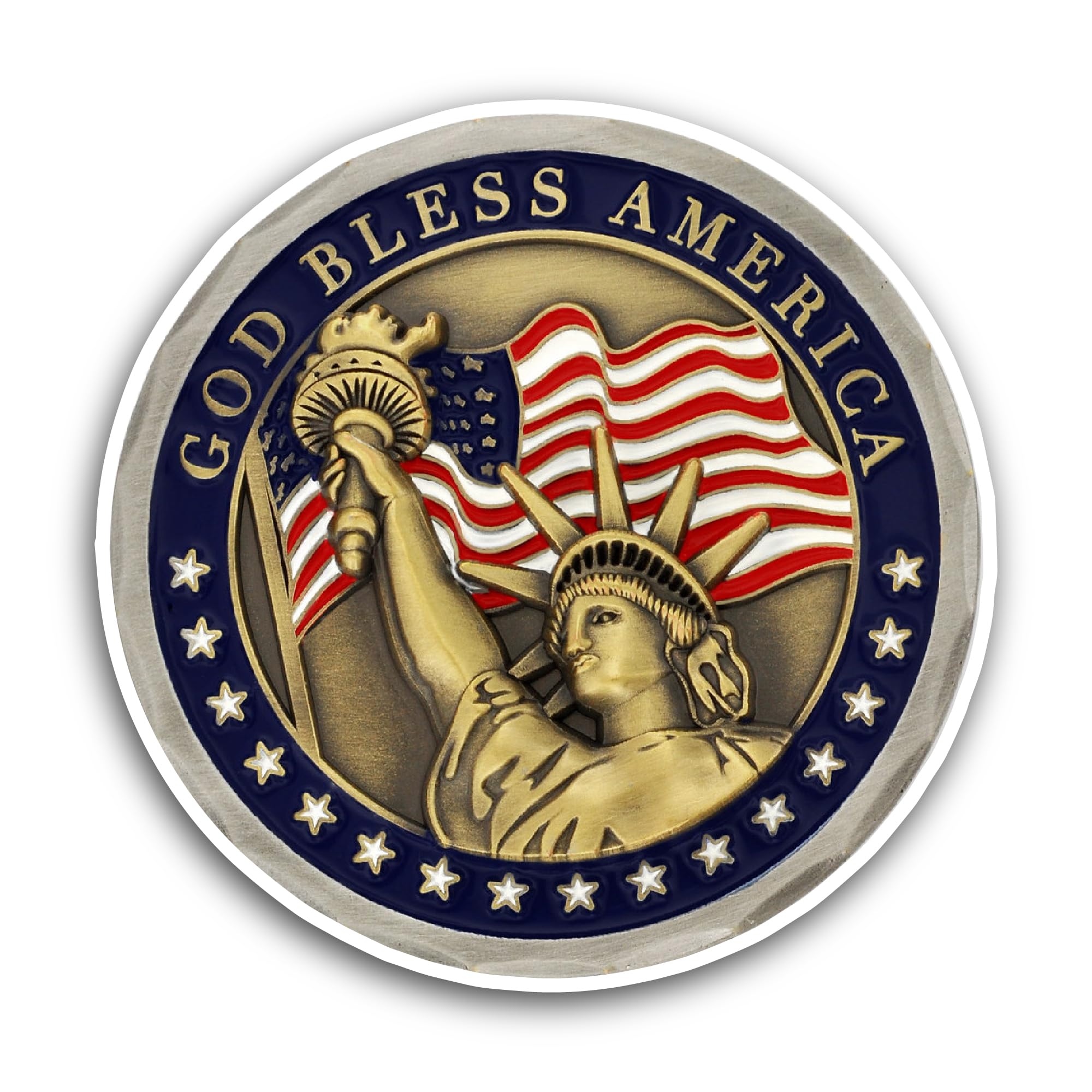2 (Pieces) 3" and 5" R0ND@ Sticker, Waterproof Vinyl Decals for Many Purpose Like Cars, Trucks, Lapt