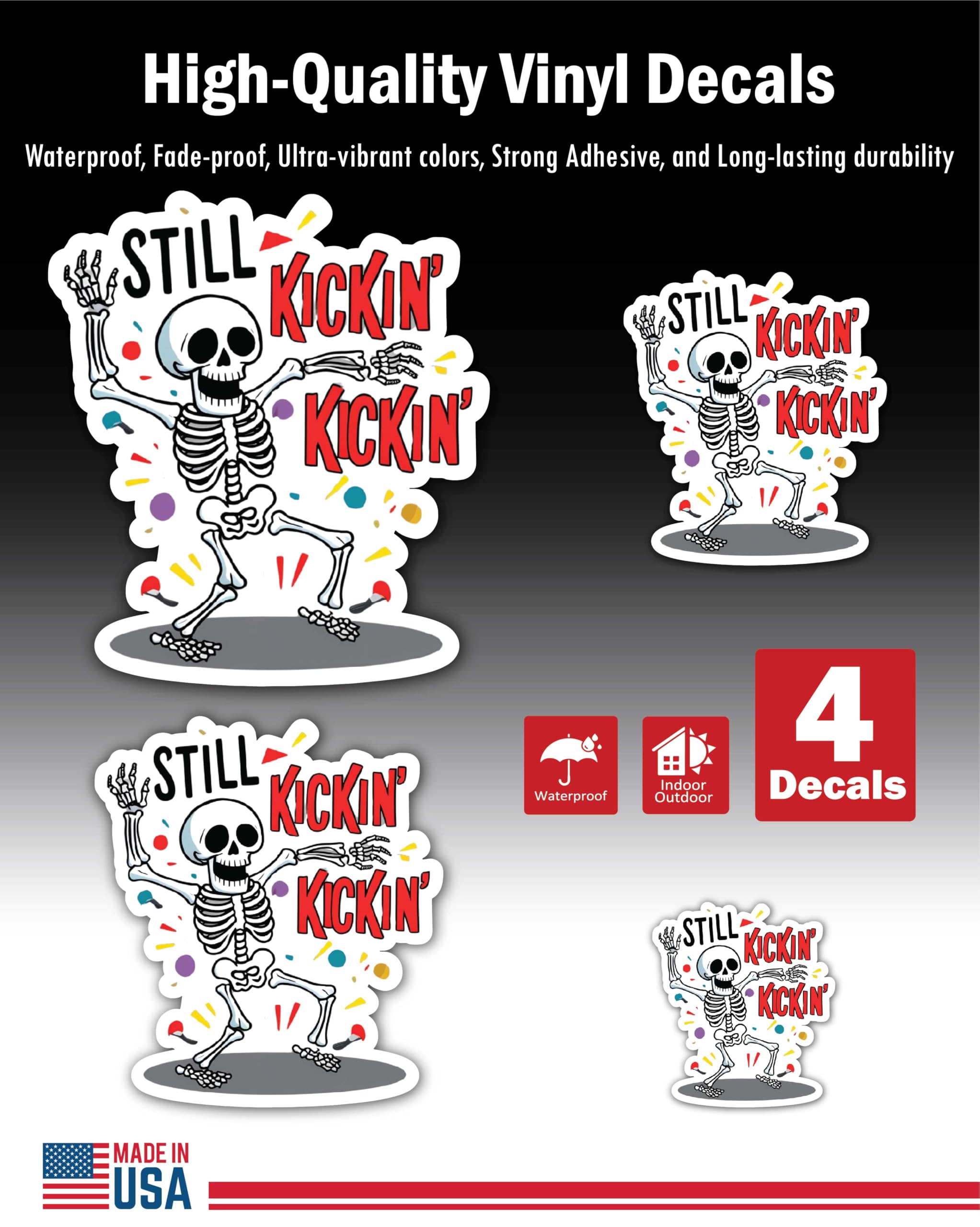 Inspirational Quote Perfection Motivational Sticker Vinyl Decal Motivation Stickers- 5" Vinyl Sticke