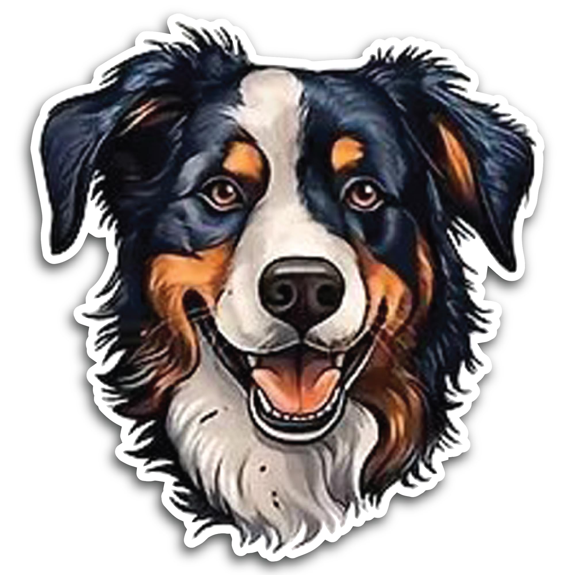 2 (Pieces) 3" and 5" Classic M@rgherita Pizza Sticker, Waterproof Vinyl Decals for Many Purpose Like