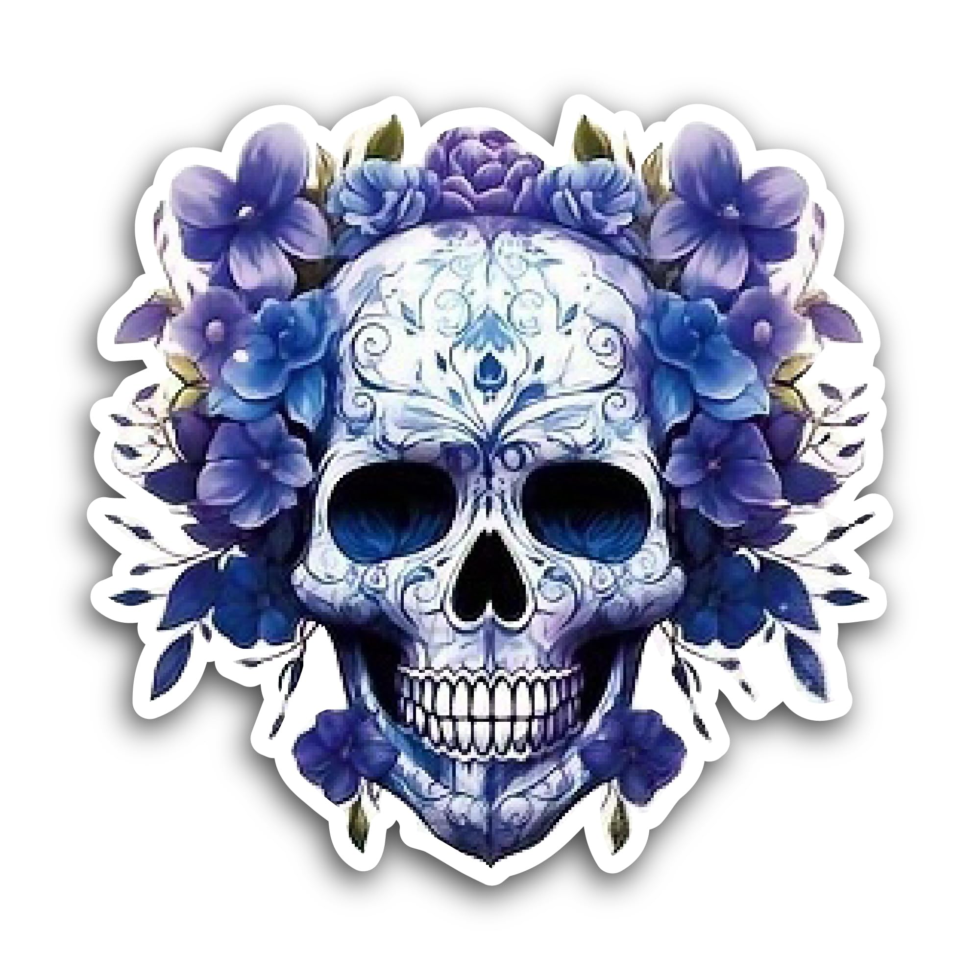 2 (Pieces) 3" and 5" Pink Colour Moster Sticker, Waterproof Vinyl Decals for Many Purpose Like Cars,