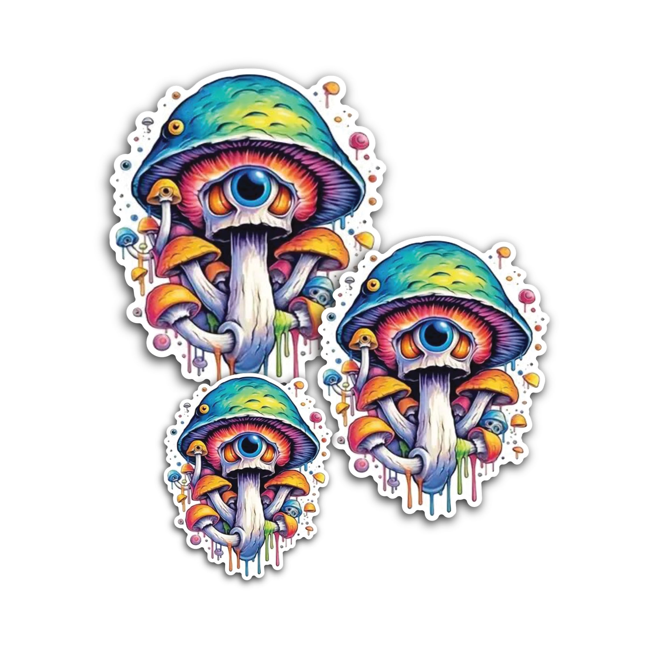 2 (Pieces) 3" and 5" Silliest Text Sticker, Waterproof Vinyl Decals for Many Purpose Like Cars, Truc