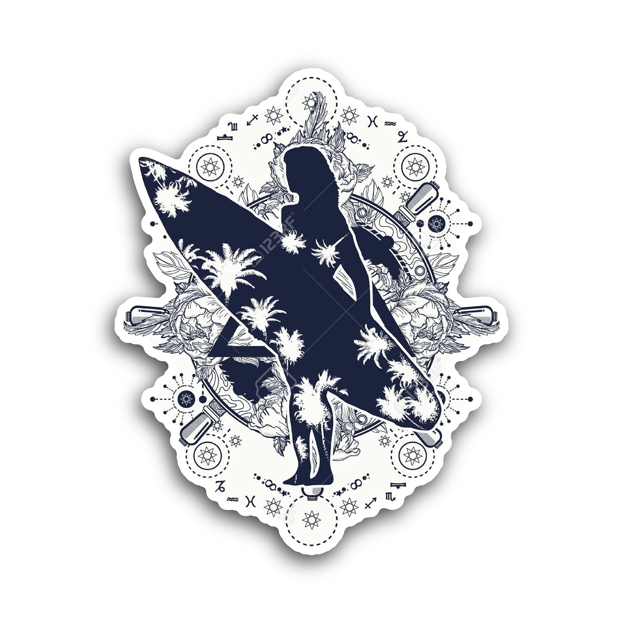 2 (Pieces) 3" and 5" Thats Not Sweet Its My Crying Sticker, Waterproof Vinyl Decals for Many Purpose