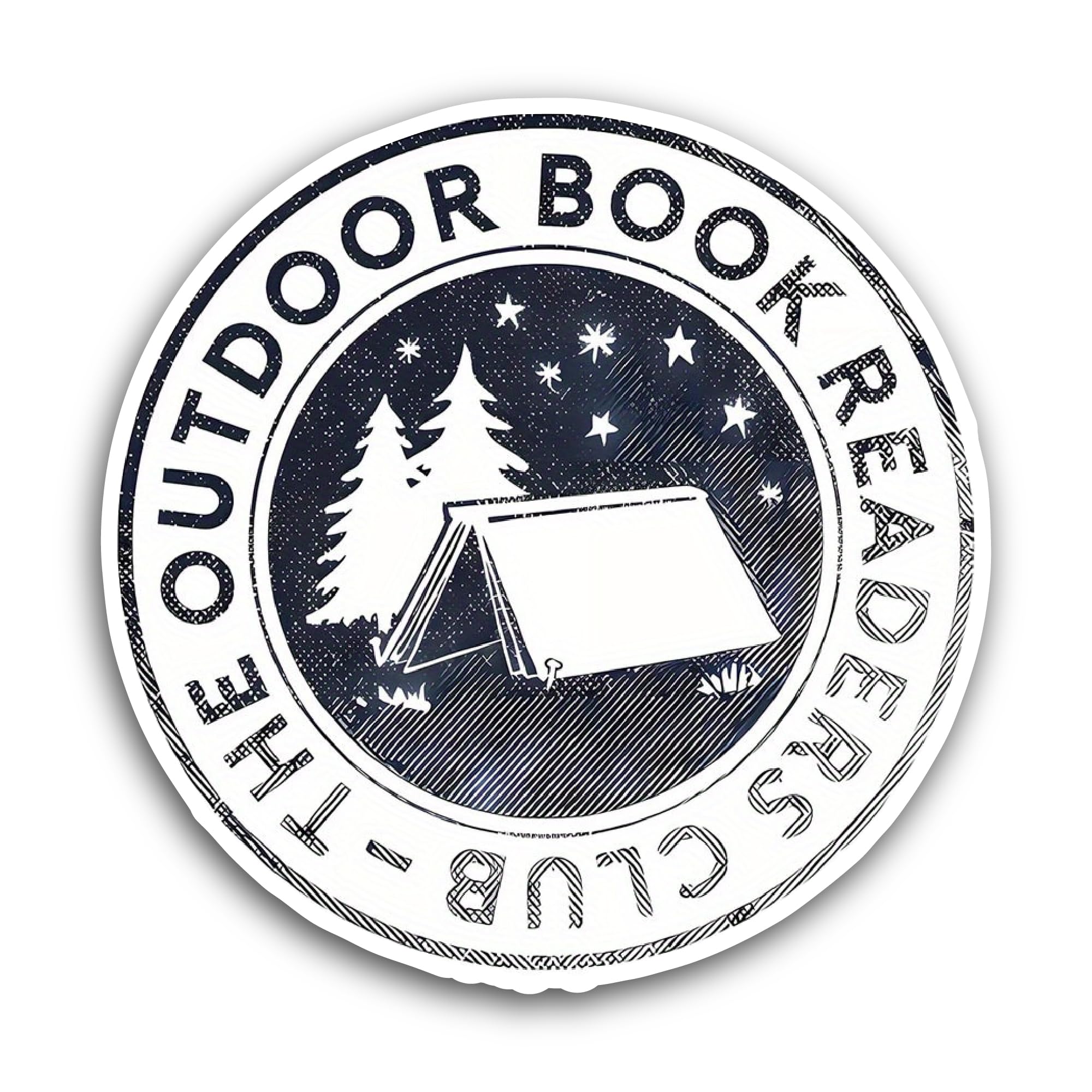 2 (Pieces) 3" and 5" Target Hit Bubble Sticker, Waterproof Vinyl Decals for Many Purpose Like Cars, 