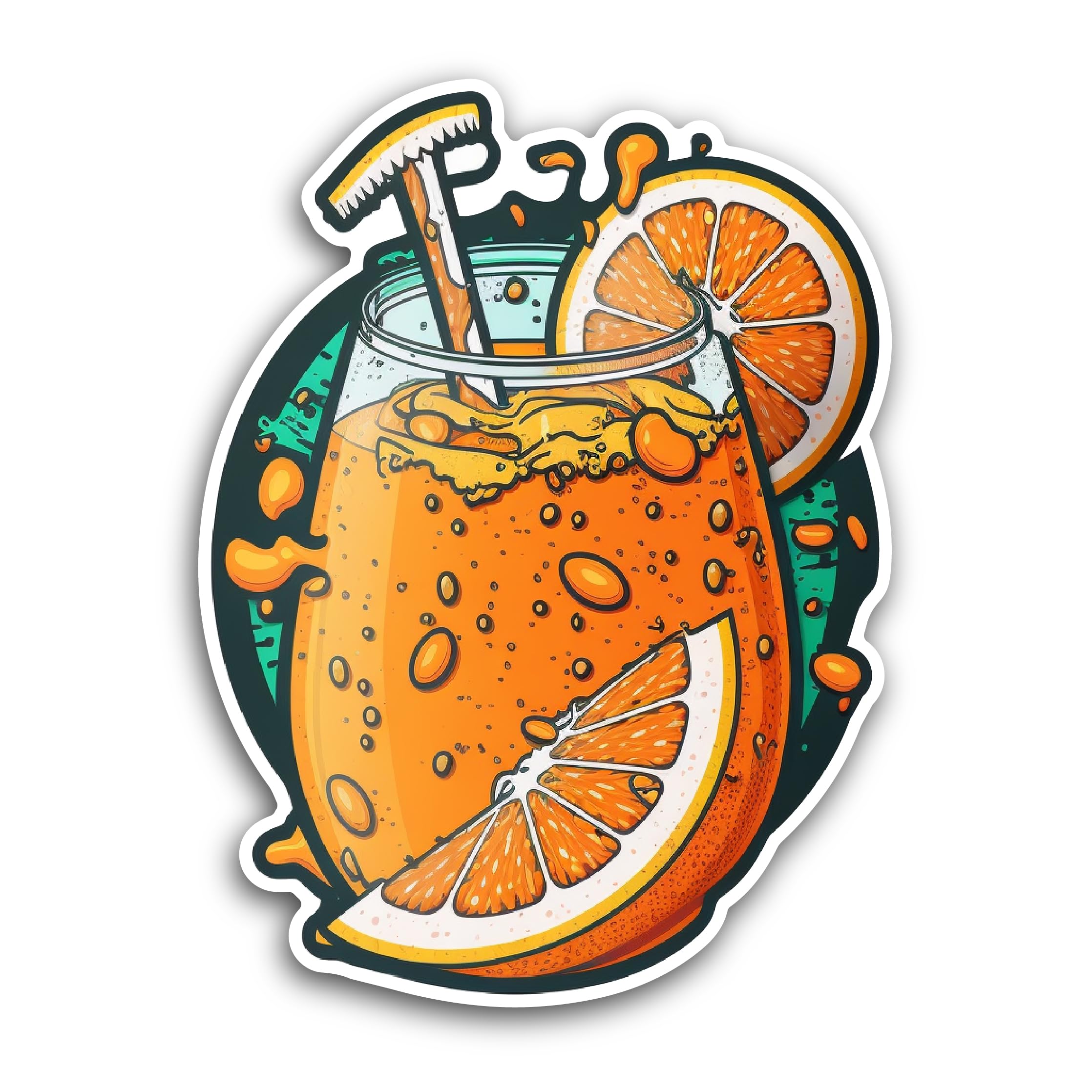 2 (Pieces) 3" and 5" Fall Seven Times,Stand Up Eight Text Sticker, Waterproof Vinyl Decals for Many 