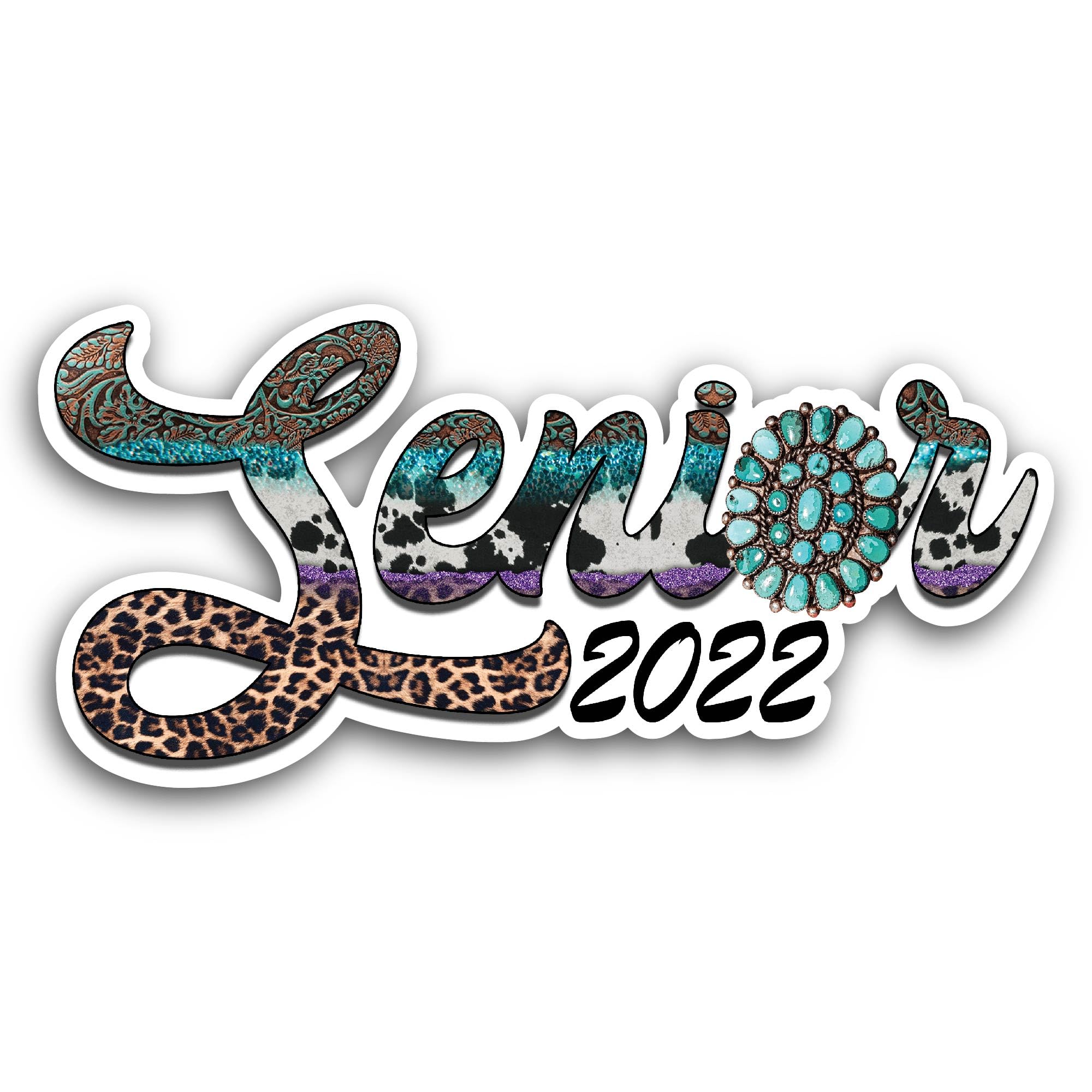 2 (Pieces) 2" and 3" Cartoon Characters with Skull Cereal Bowl Sticker, Waterproof Vinyl Decals for 